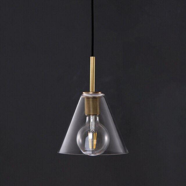 Lattice Cone Glass Pendant Light - Italian Concept