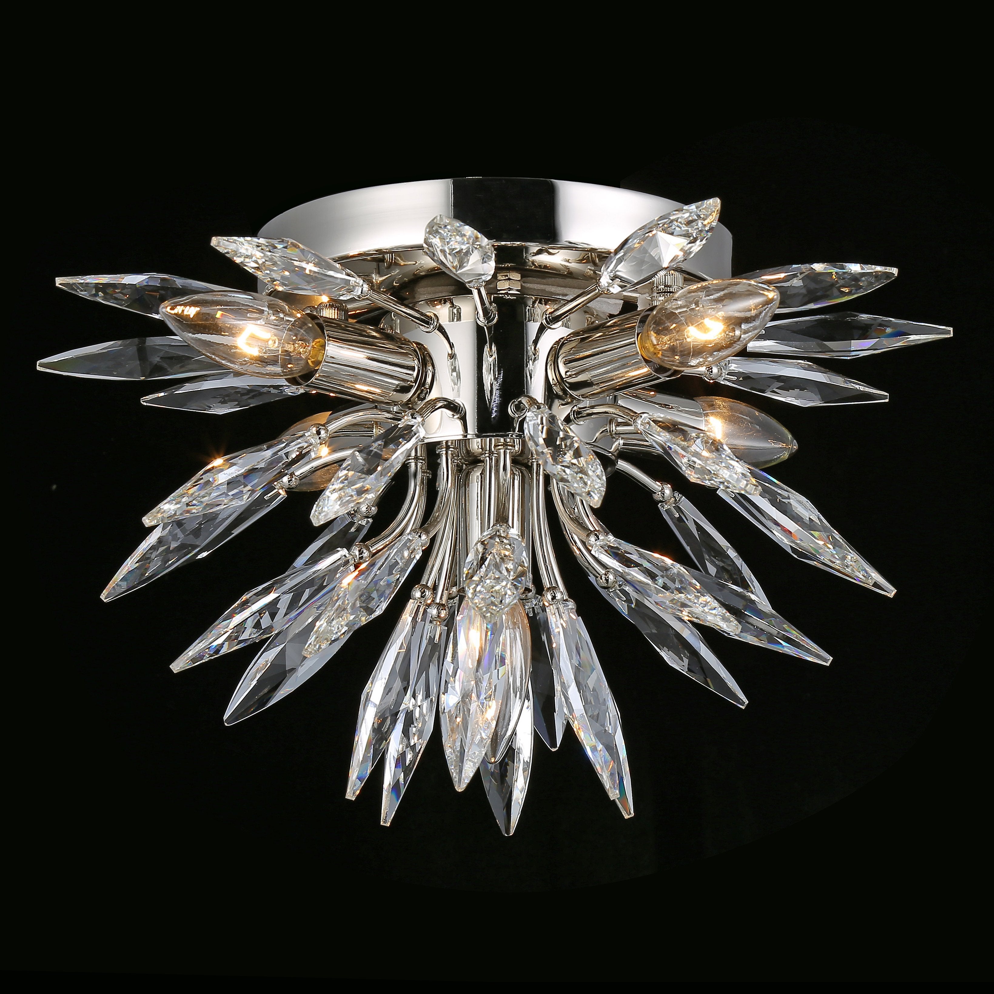 Lily Starburst Flush-mount Crystal Sputnik Chandelier - Italian Concept -