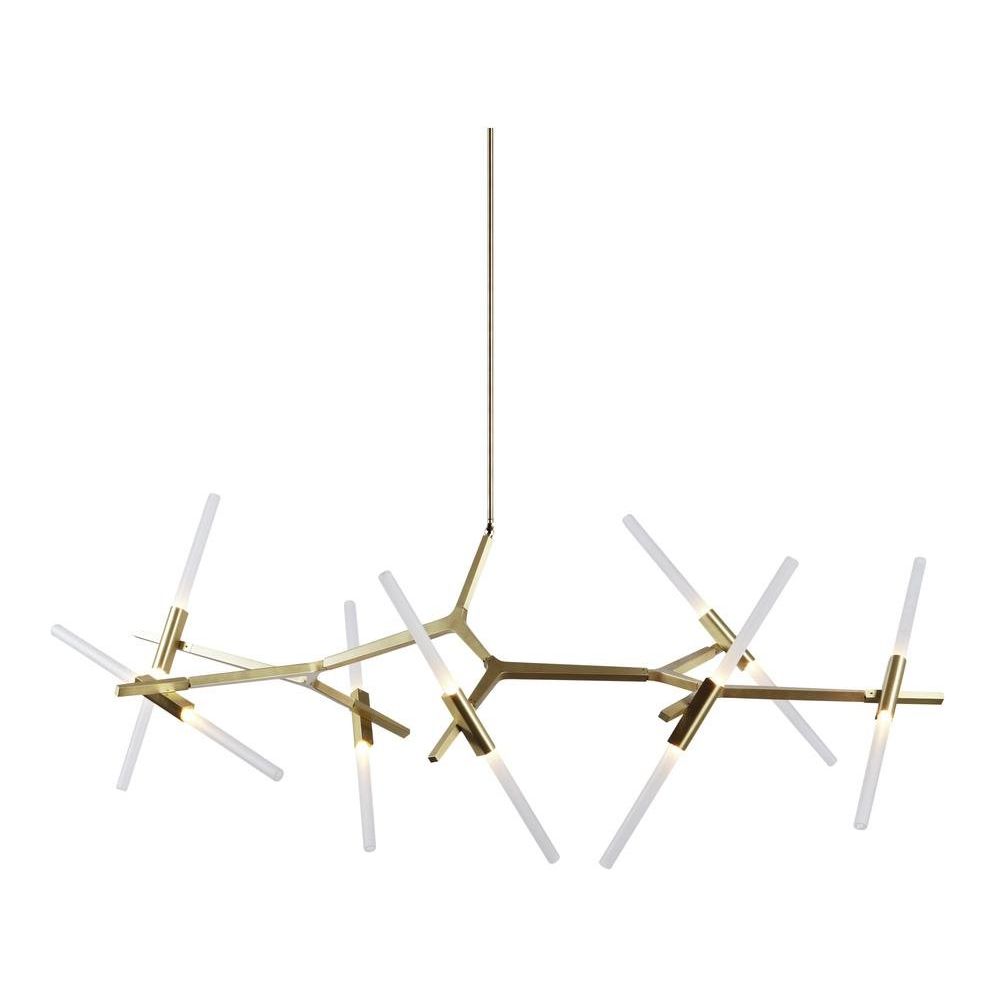 Hudson Branching Glass Cylinder Chandelier - Italian Concept -