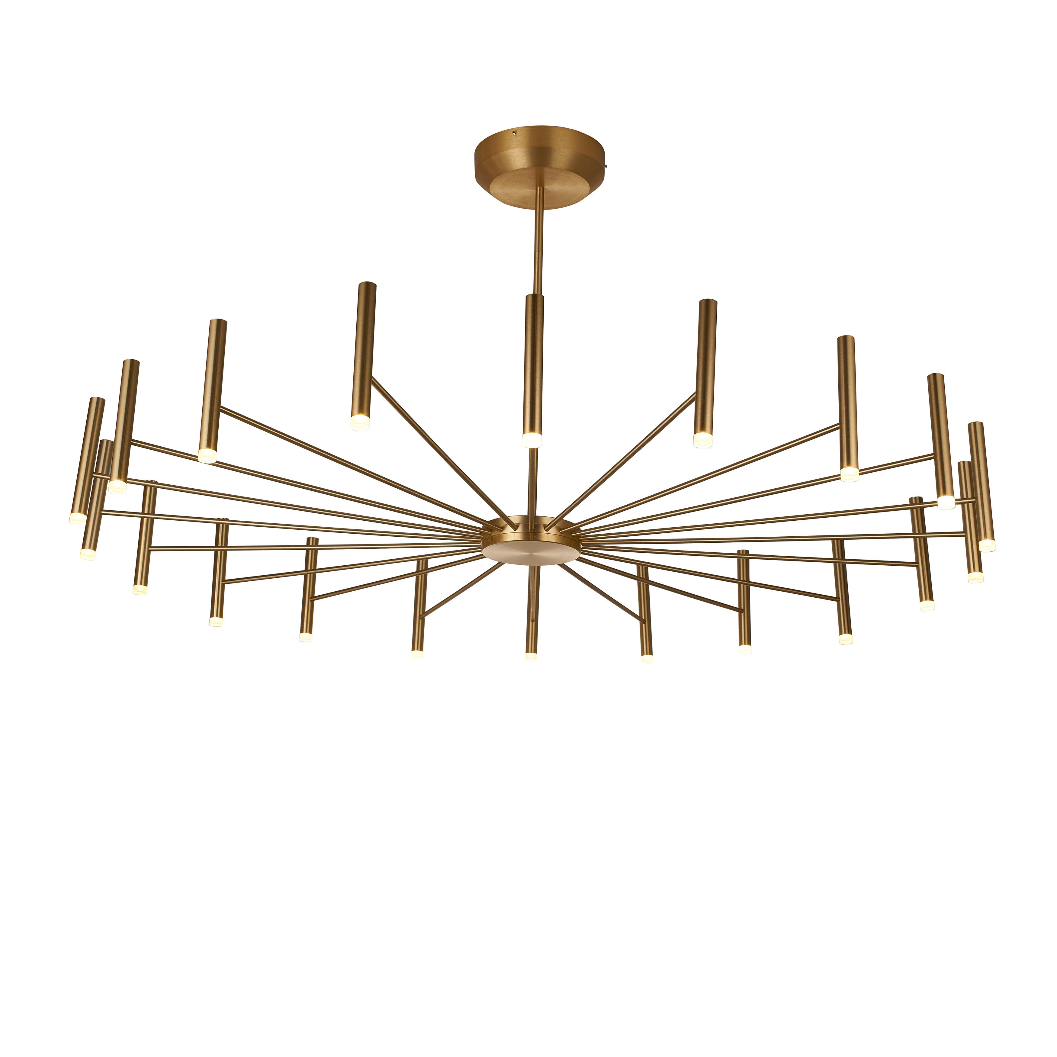 Gabin Sputnik Oval LED Ring Chandelier - Italian Concept