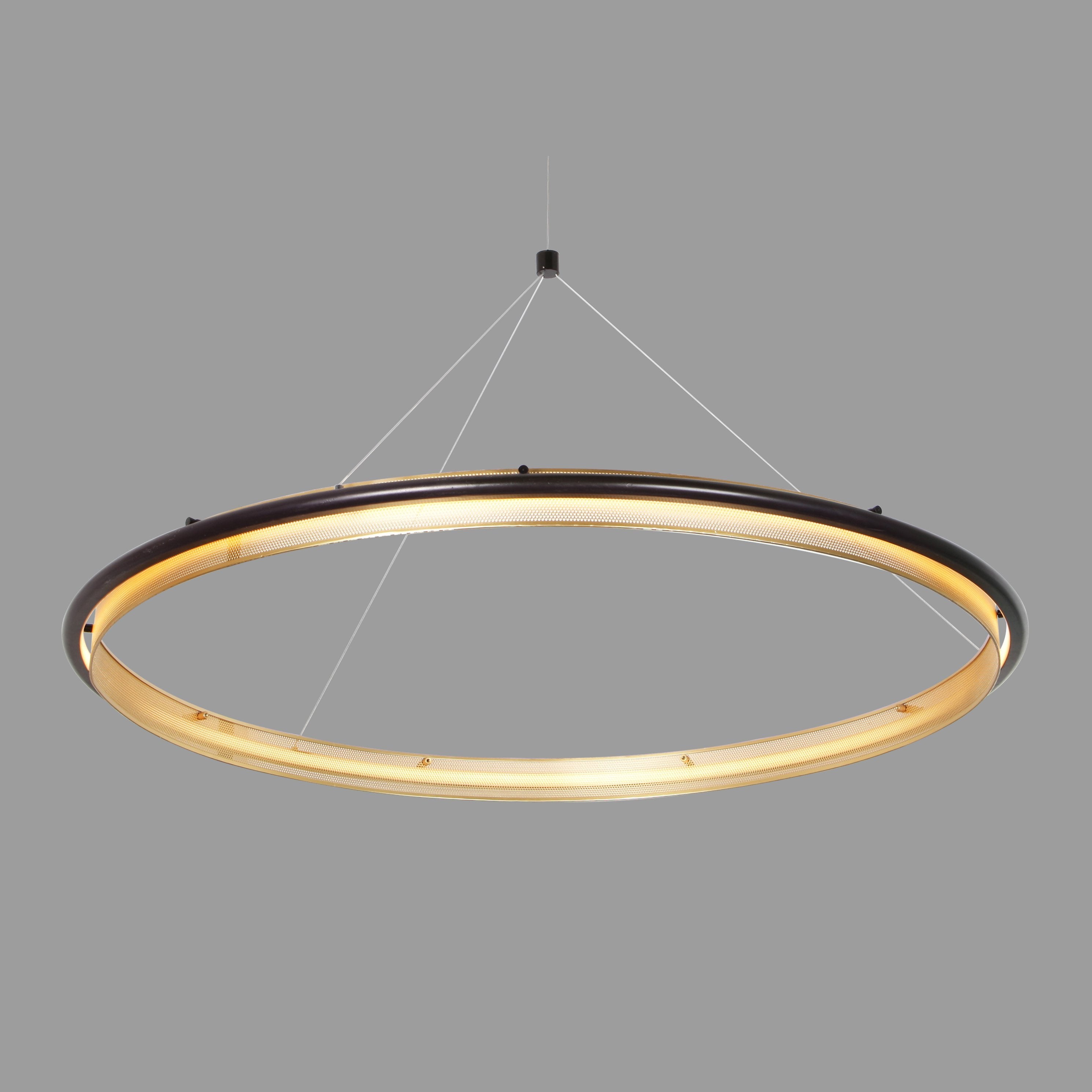 Machina Industrial Round Ring LED Chandelier - Italian Concept