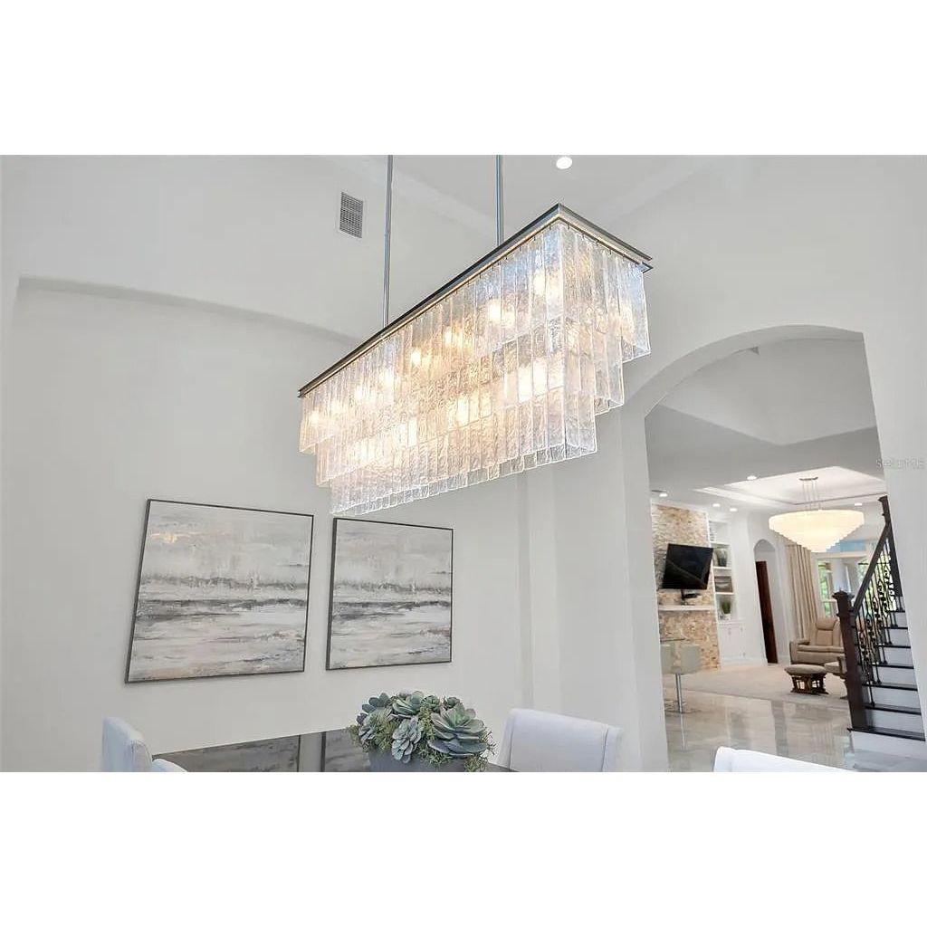 Giovanni Grande 65"W Round Murano Glass Chandelier LT-17434 - Italian Concept