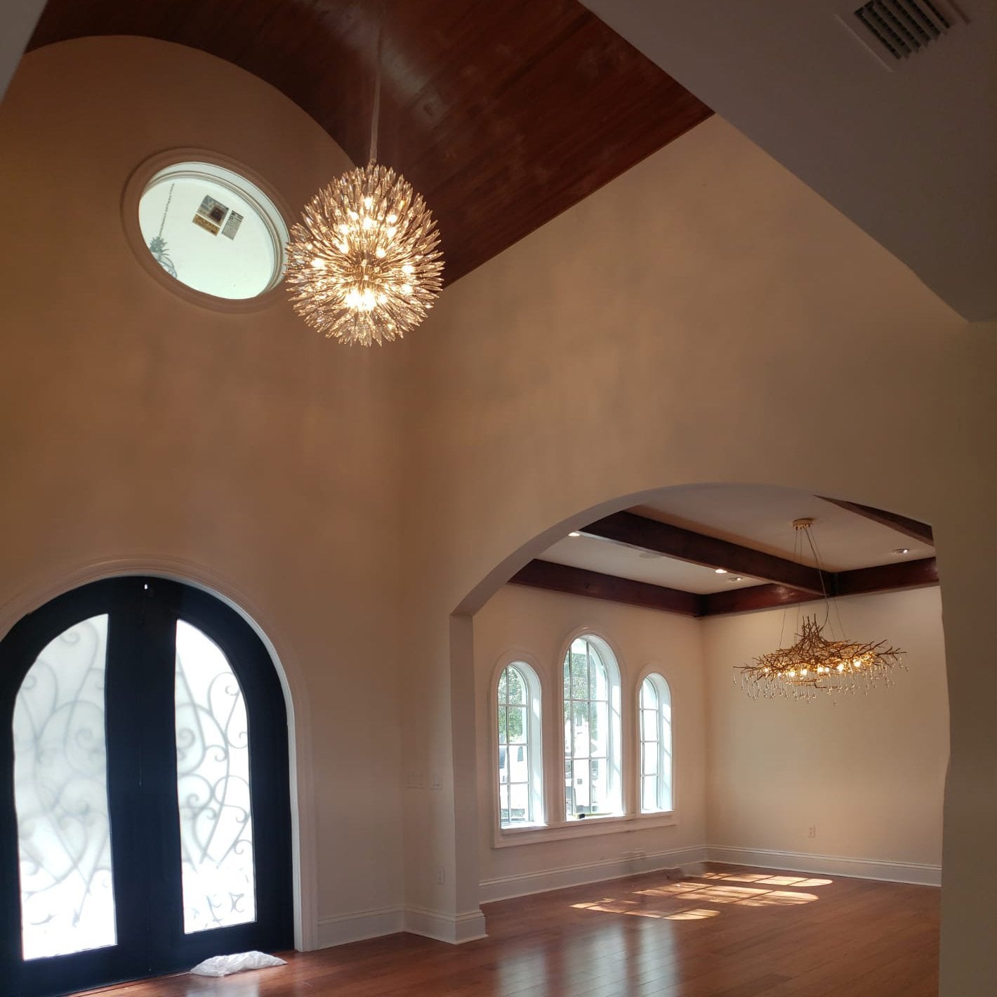 Livio Oval Branching Teardrop Chandelier - Italian Concept