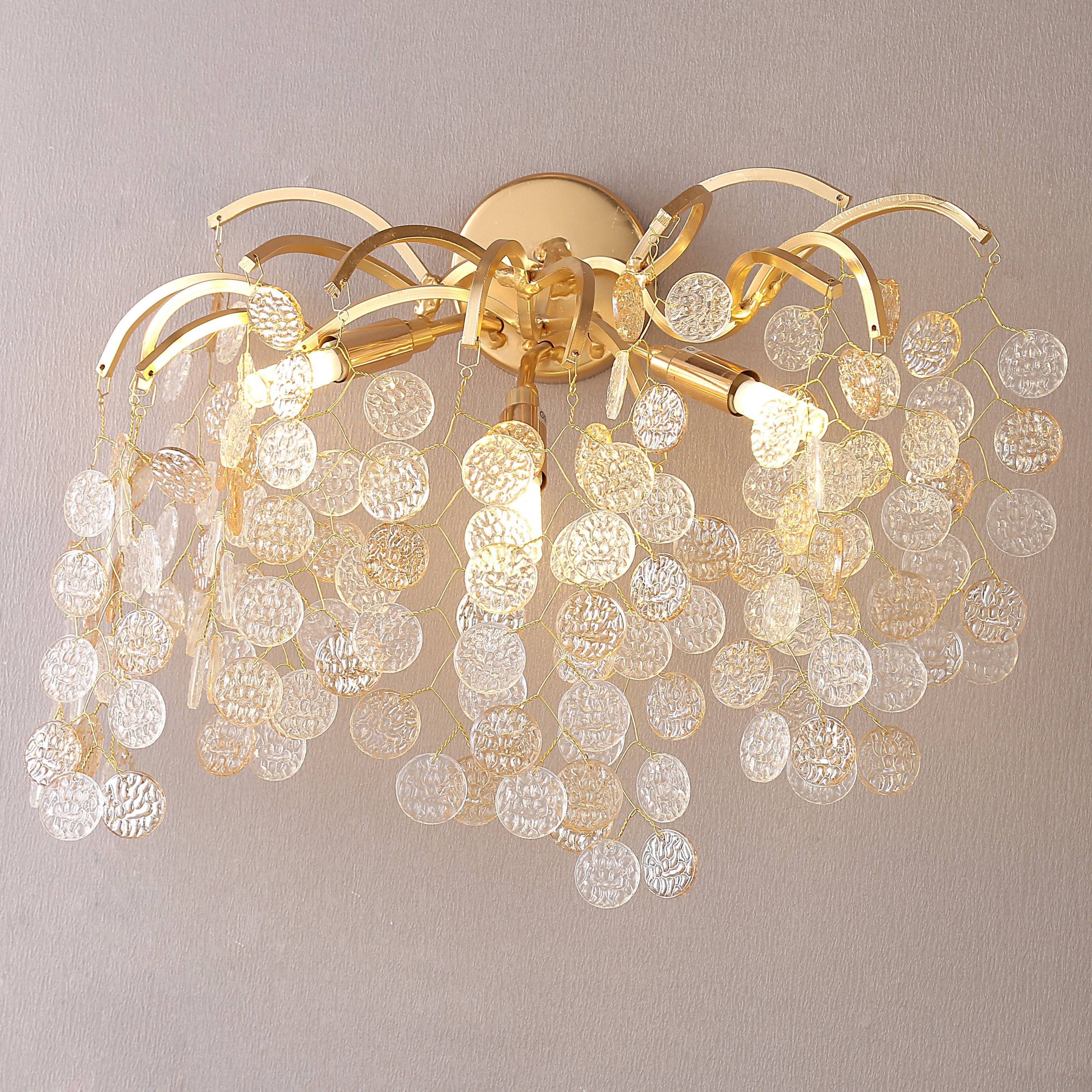 Quatre Organic Branching Penny Sconce - Italian Concept -