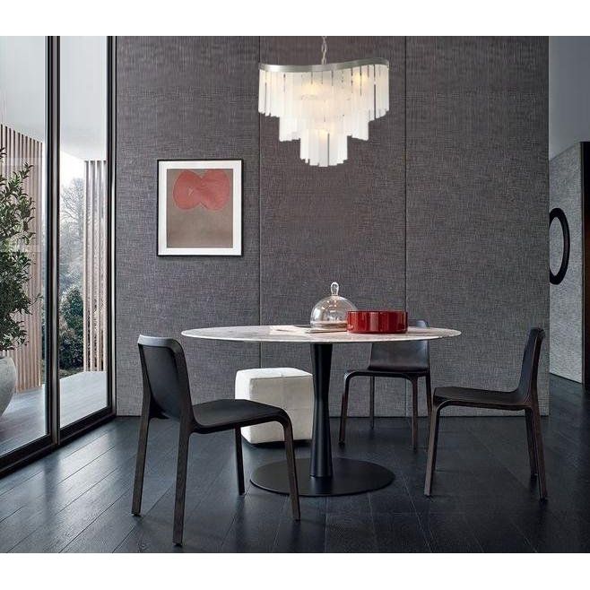 Roundel Odeon Fringe Crystal Chandelier - Italian Concept