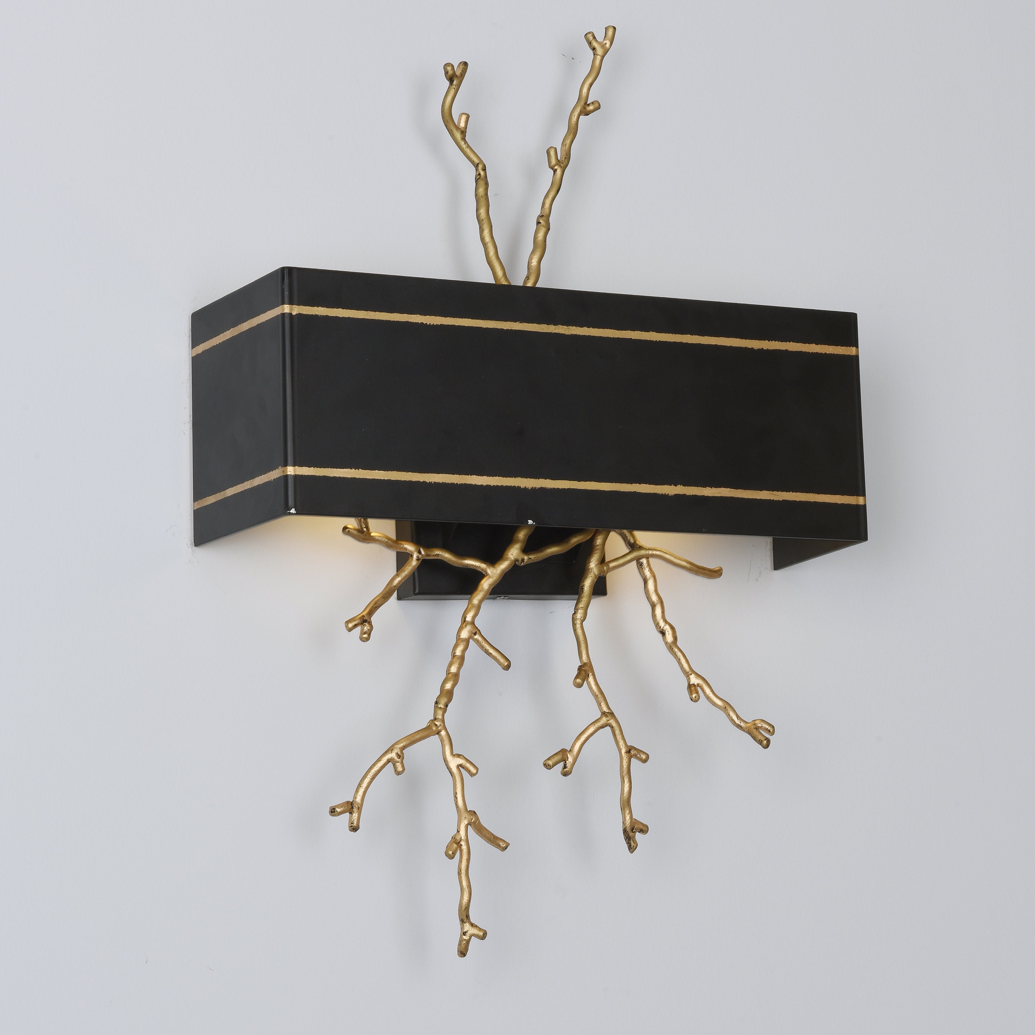 Organic Drum Branching Pendant Sconce 8031-2W - Italian Concept