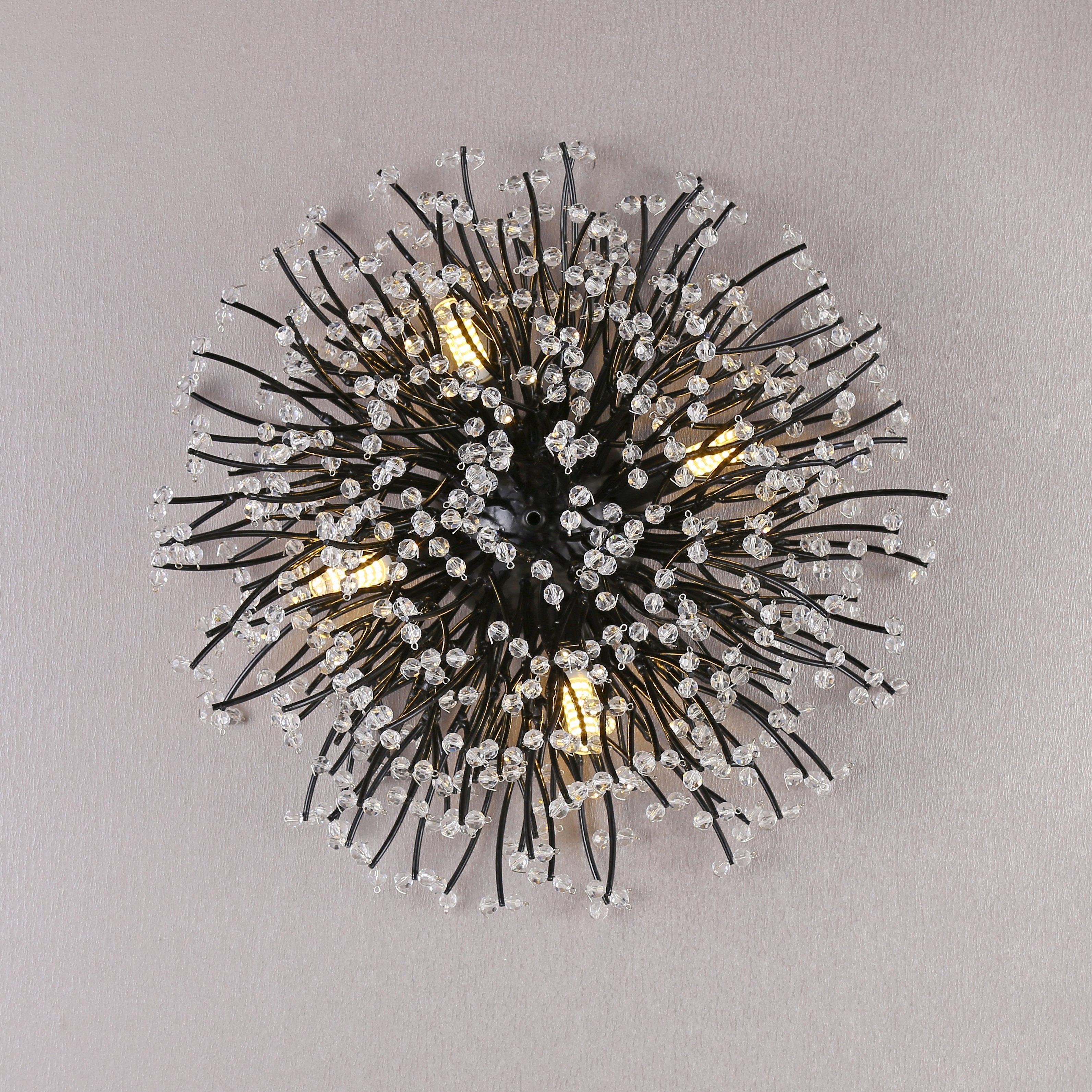 Livio 16" Branching Round Teardrop Flushmount / Sconce - Italian Concept