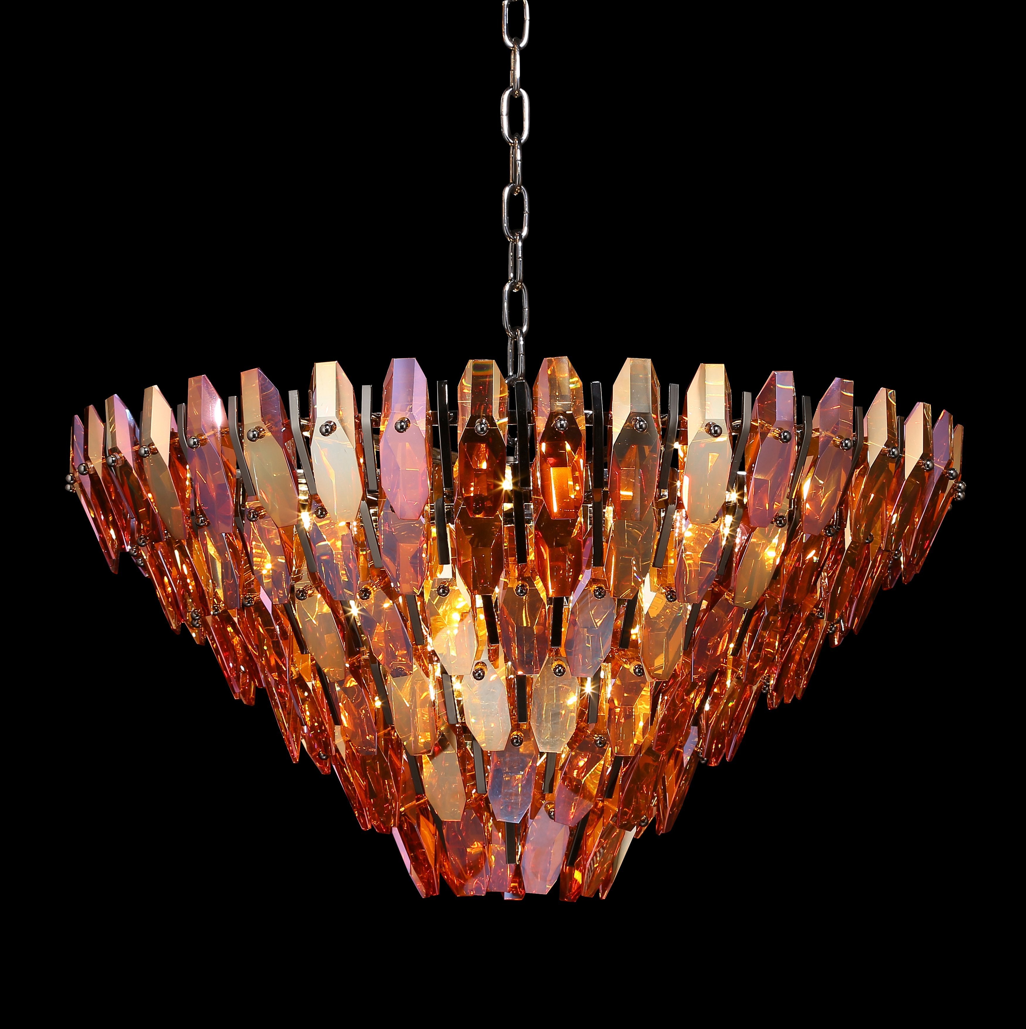Sol Odeon Crystal 6-Tier Chandelier - Italian Concept
