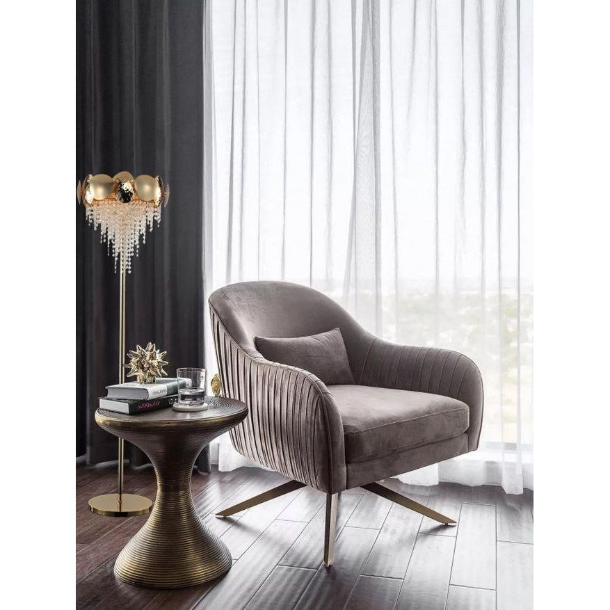 Amadeo Brass Crystal Sconce - Italian Concept -