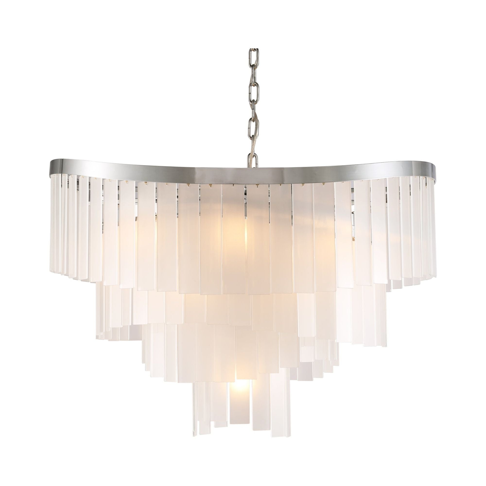 Roundel Odeon Fringe Crystal Chandelier - Italian Concept