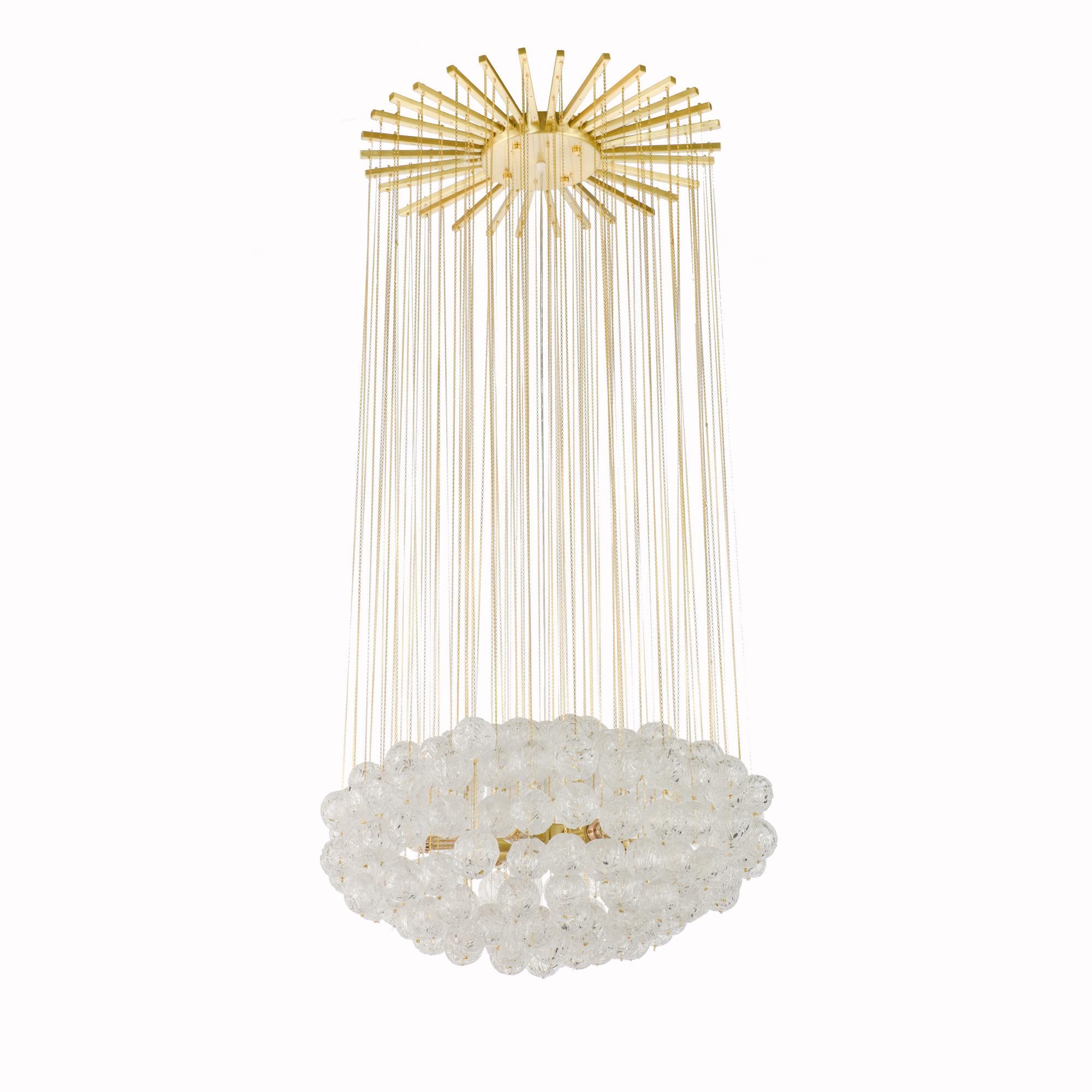 Sol Bubble Glass Chandelier - Italian Concept