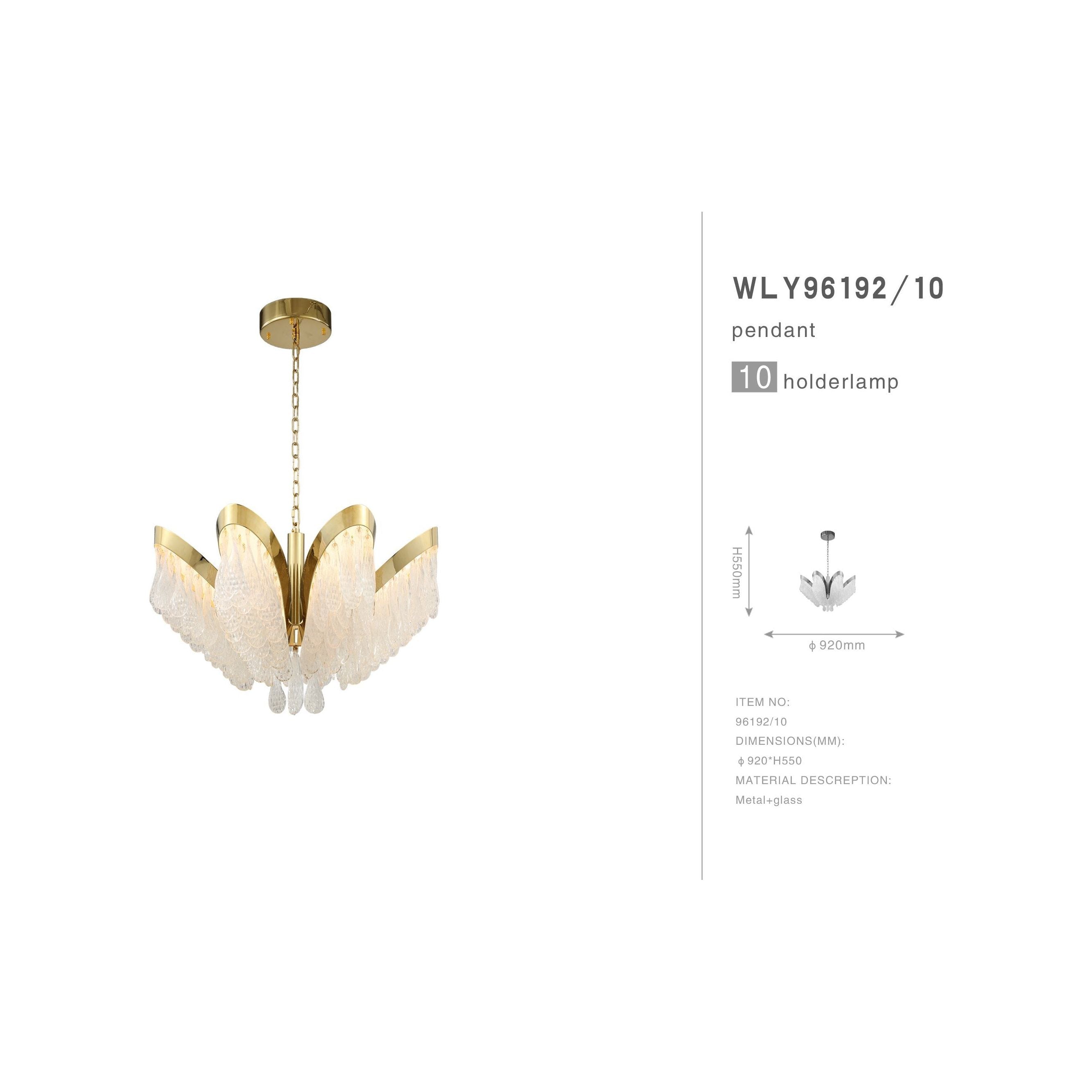 Palm-Villa Murano Glass Chandelier - Italian Concept
