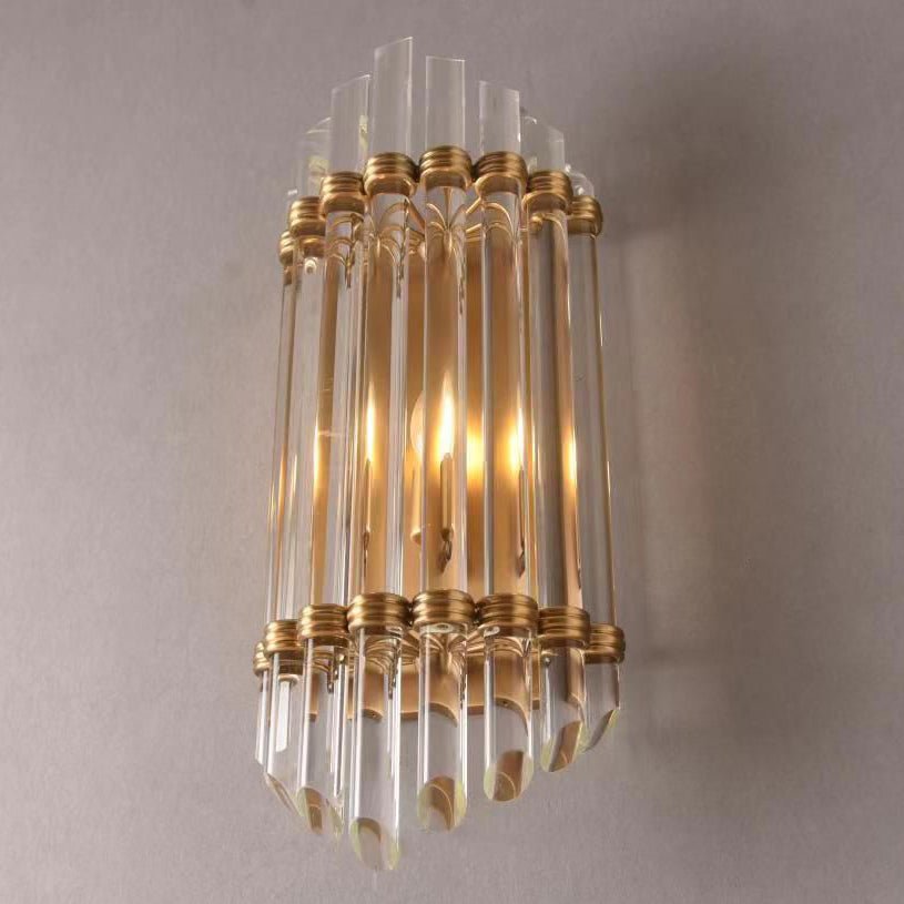 Eminence Tubular Glass Sconce - Italian Concept