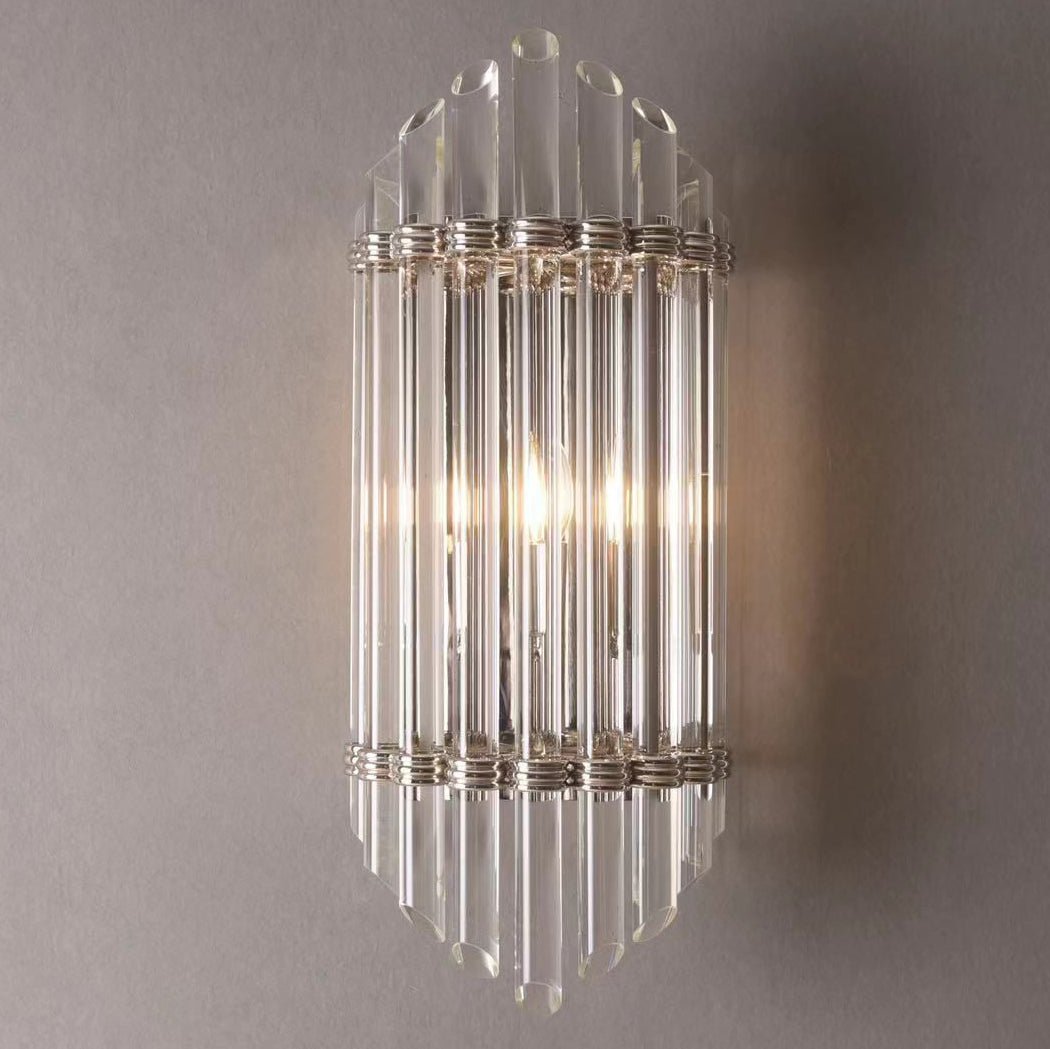 Eminence Tubular Glass Sconce - Italian Concept