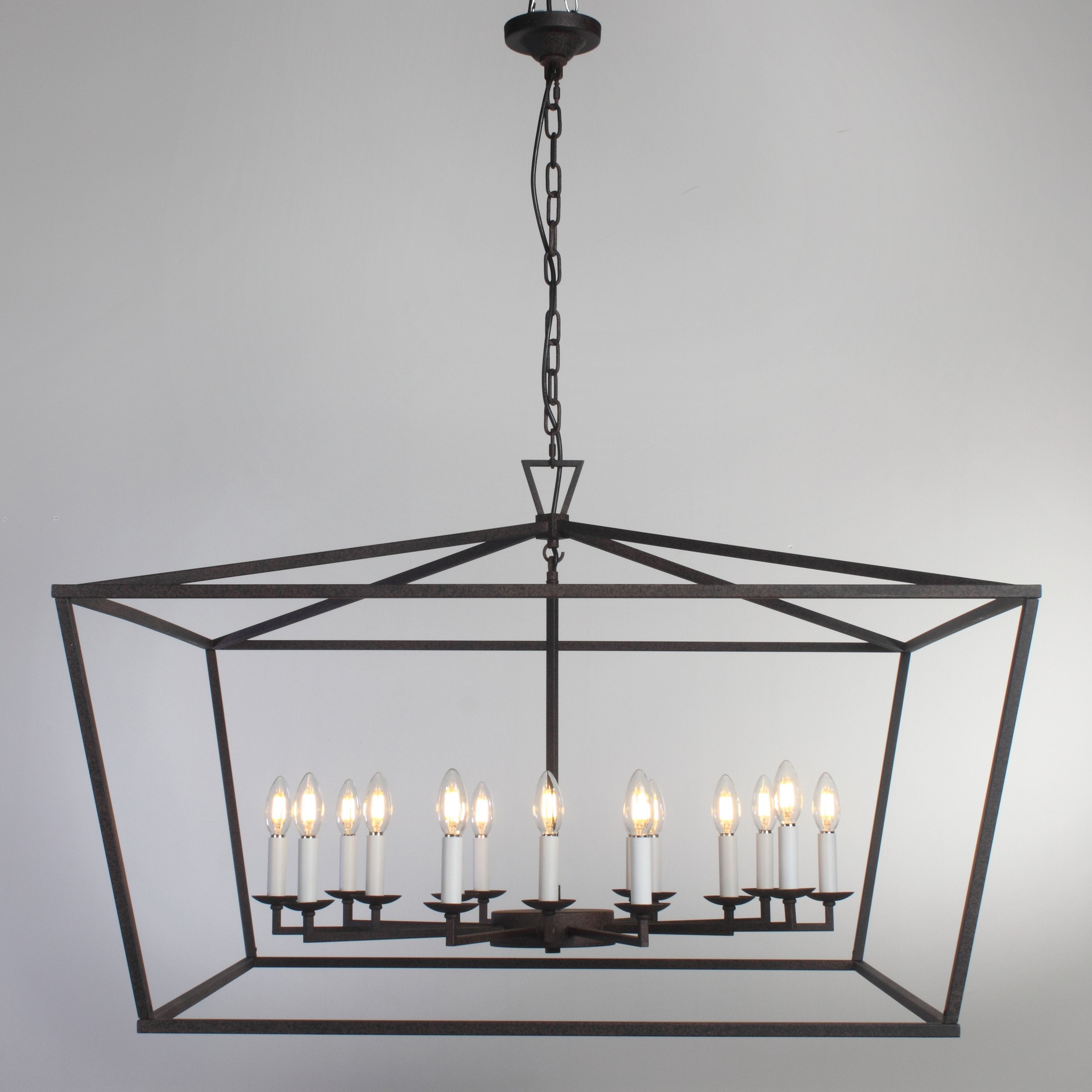 Chris Graff Lantern Geometric Chandelier - Italian Concept -