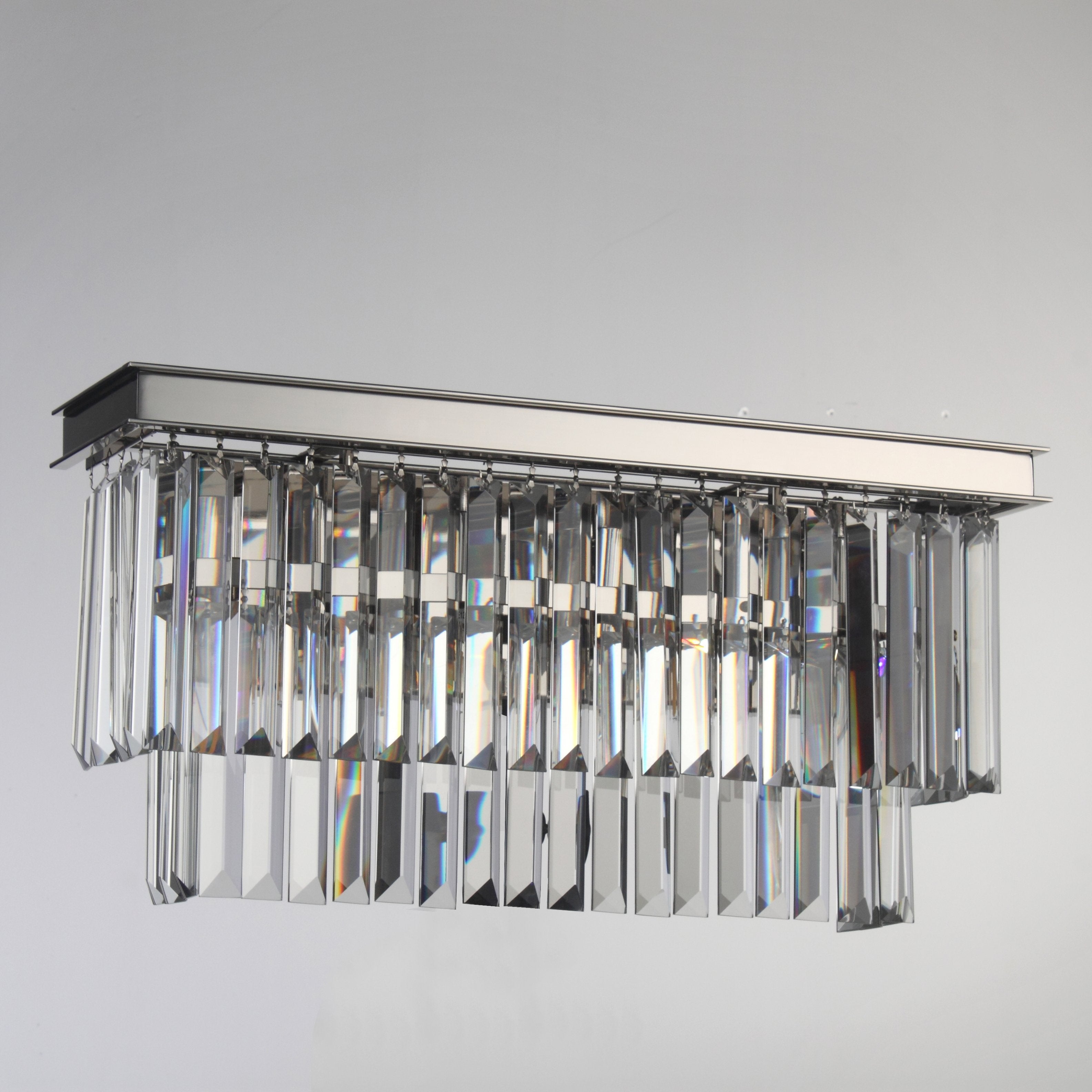 Odeon Crystal Fringe Vanity Sconce - Italian Concept