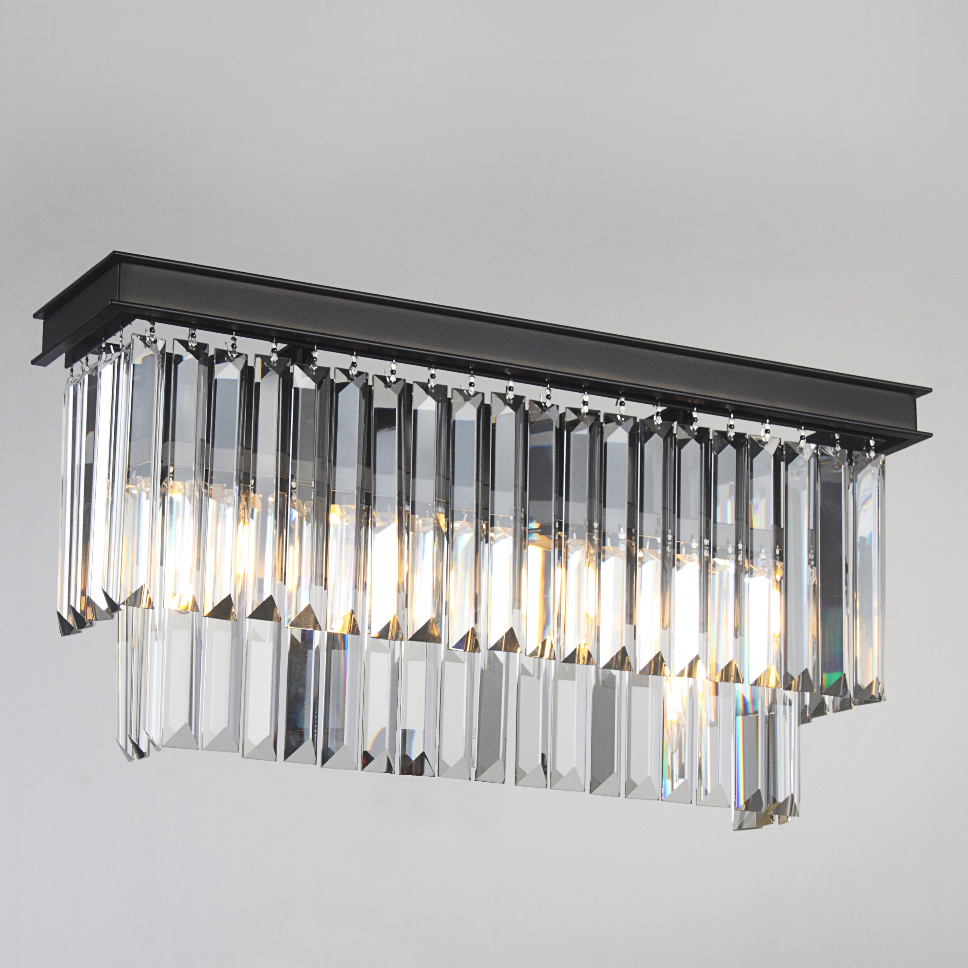 Odeon Crystal Fringe Vanity Sconce - Italian Concept