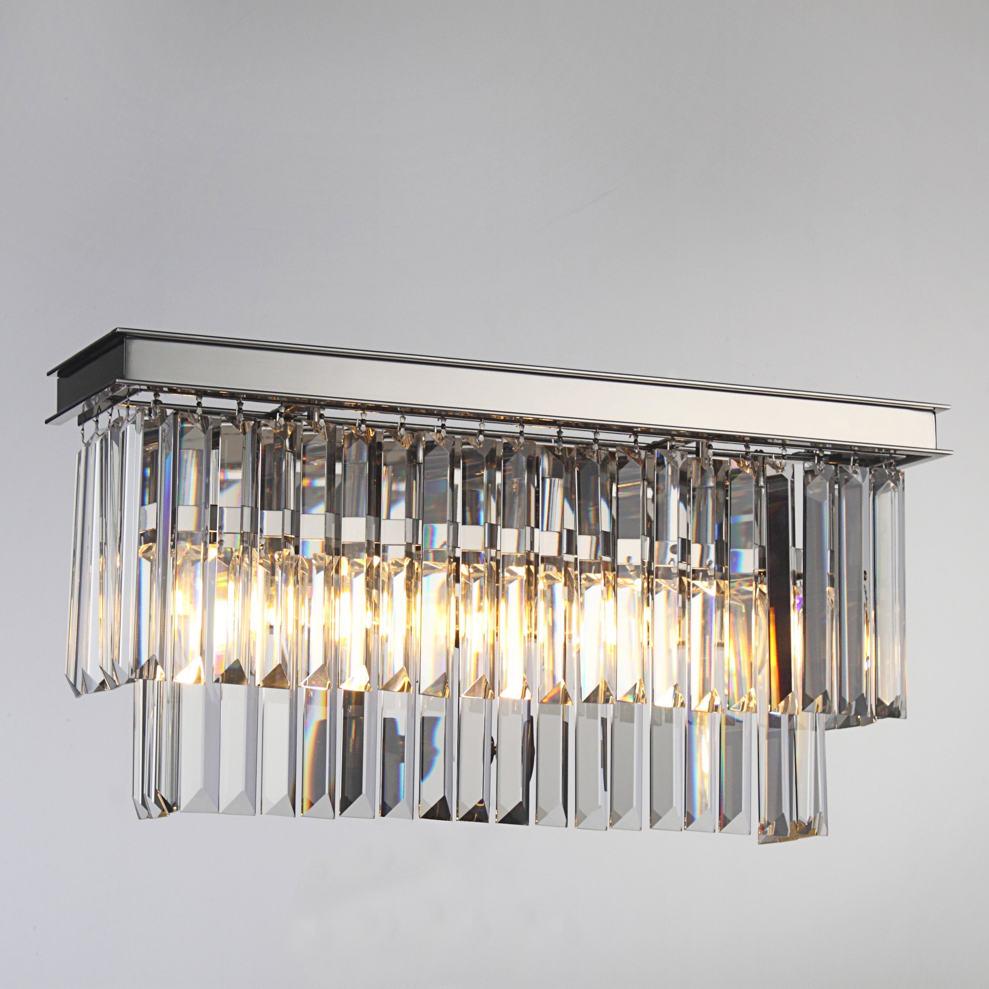 Odeon Crystal Fringe Vanity Sconce - Italian Concept