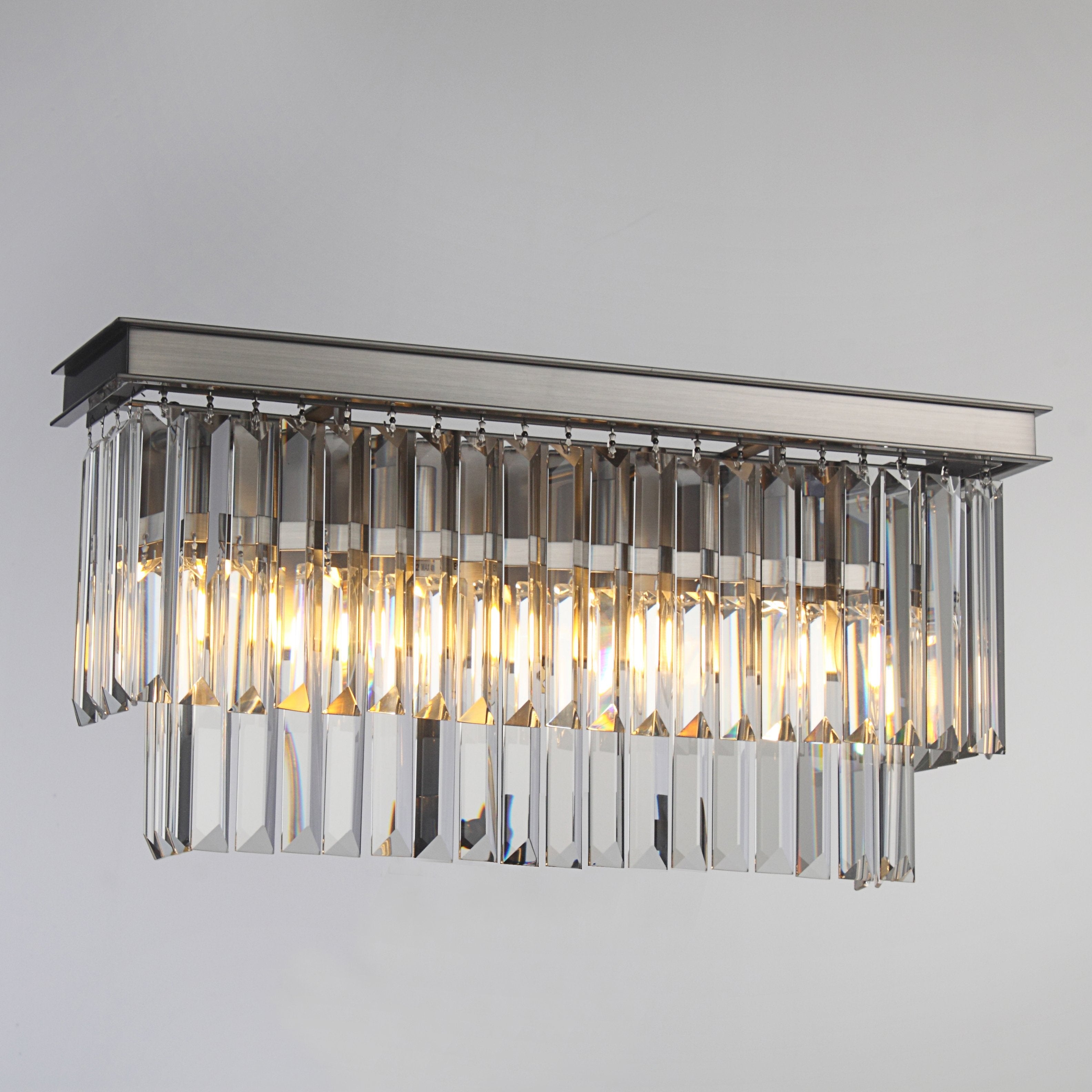 Odeon Crystal Fringe Vanity Sconce - Italian Concept