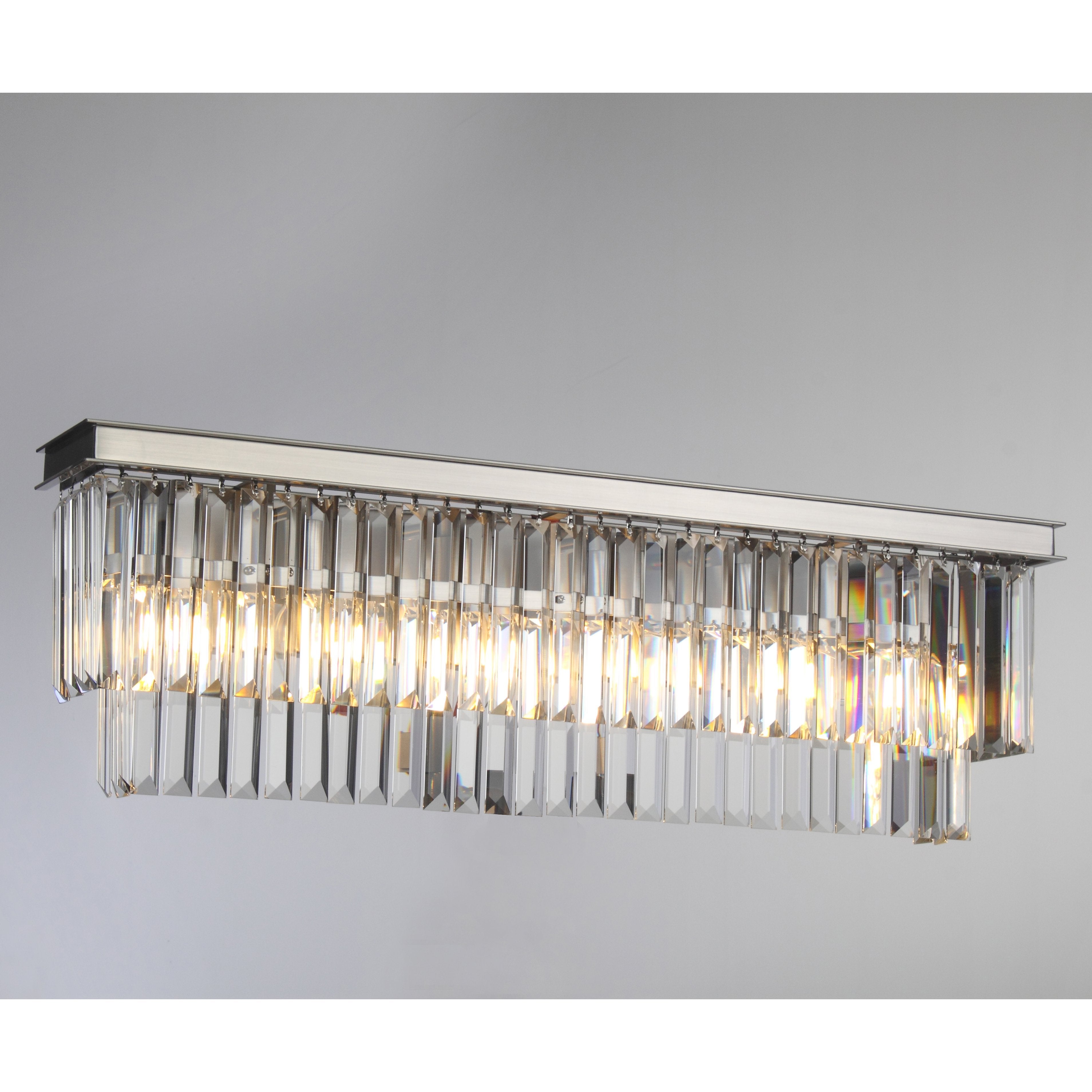 Odeon Crystal Fringe Vanity Sconce - Italian Concept