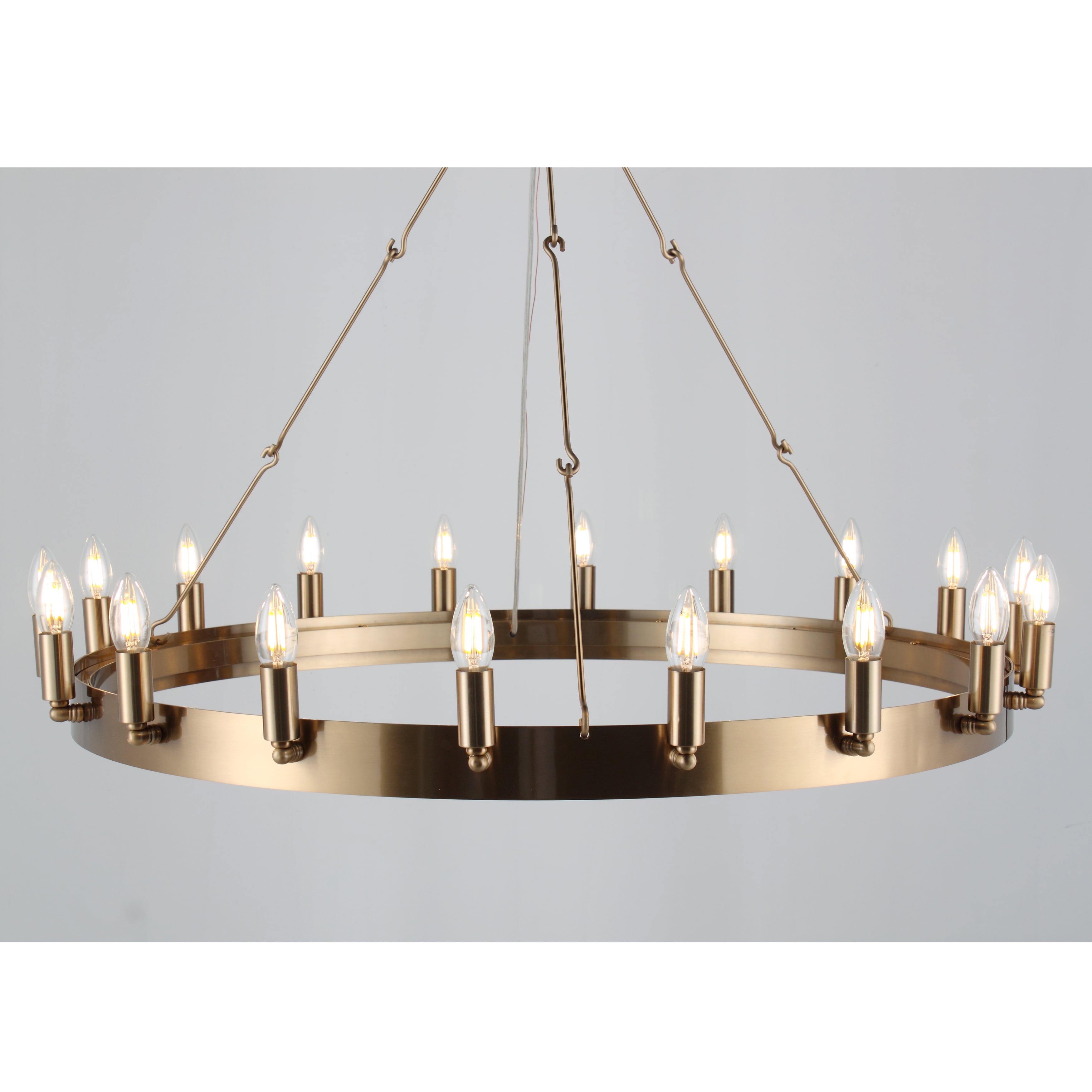 Wheel Barrel Vintage Round Chandelier - Italian Concept
