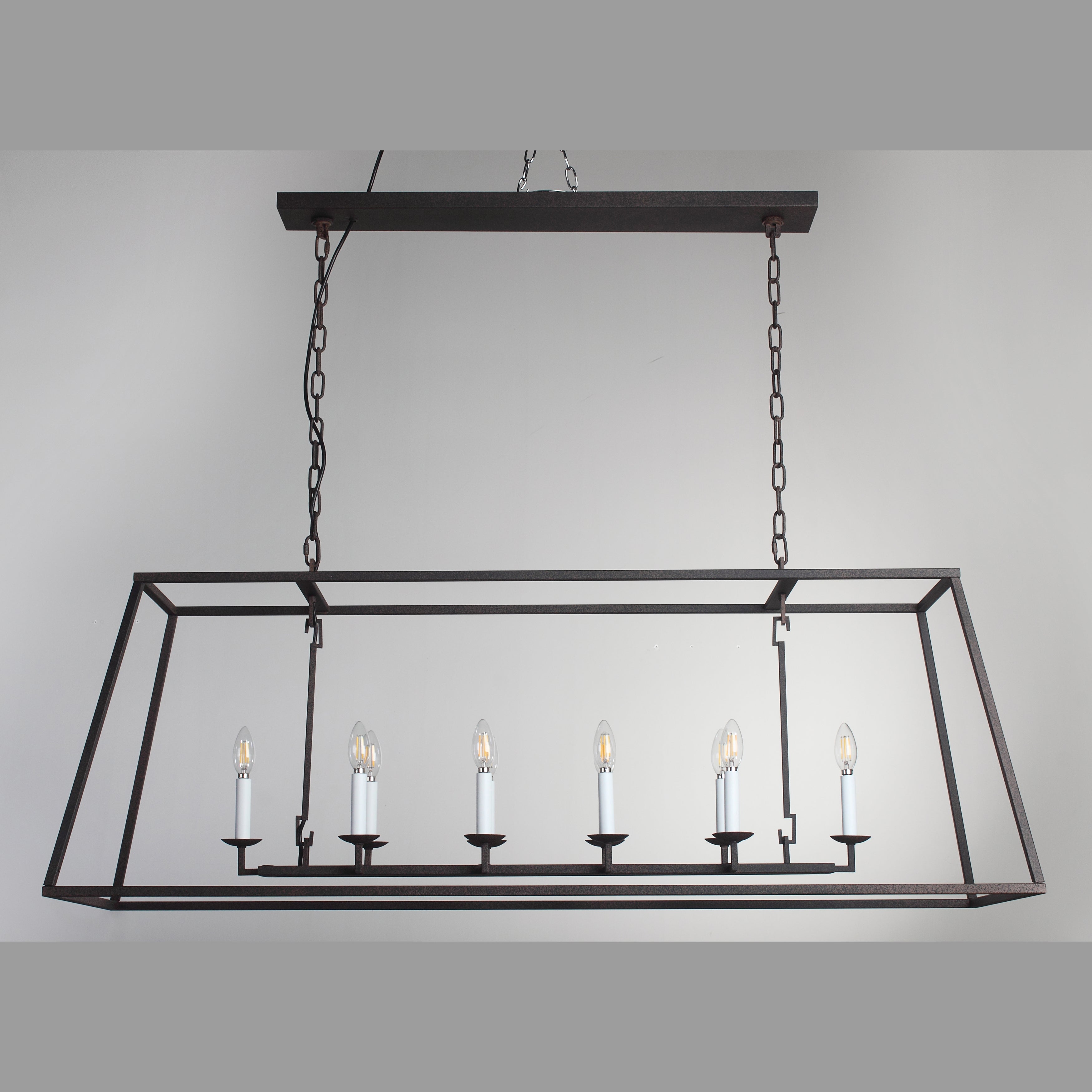Chris Graff V2 Linear Farmhouse Kitchen Island Lantern Pendant - Italian Concept -