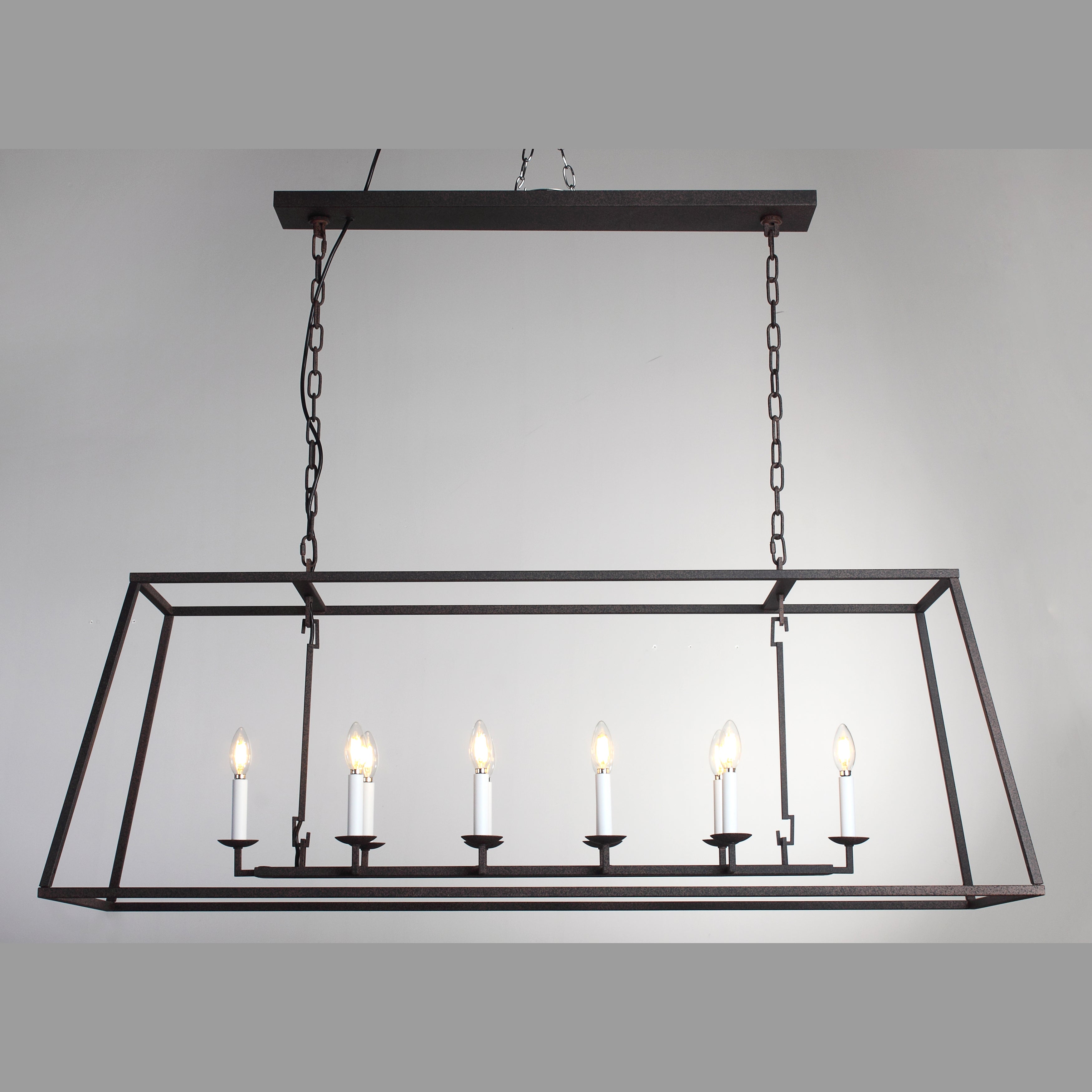 Chris Graff V2 Linear Farmhouse Kitchen Island Lantern Pendant - Italian Concept - Color