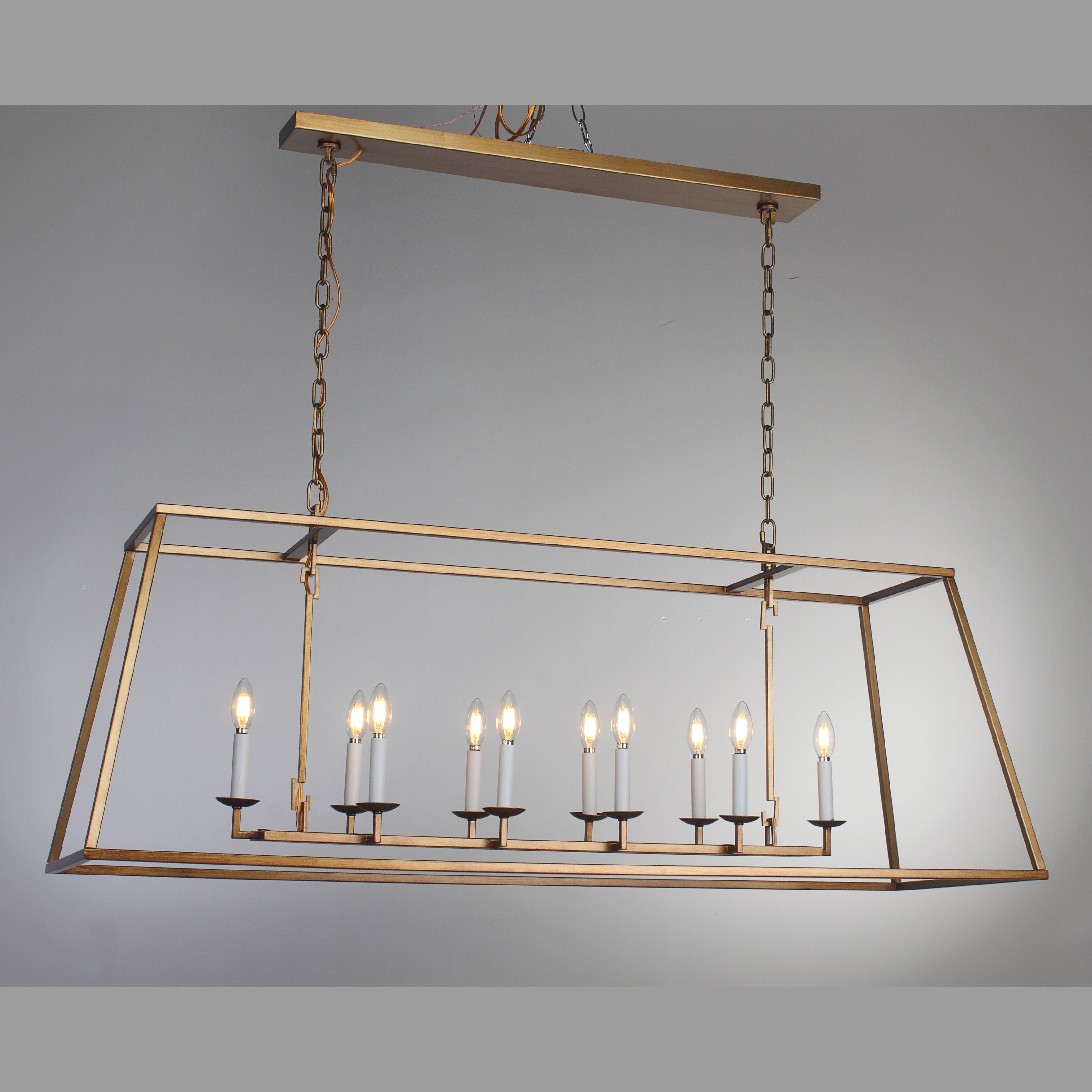 Chris Graff V2 Linear Farmhouse Kitchen Island Lantern Pendant - Italian Concept - Color