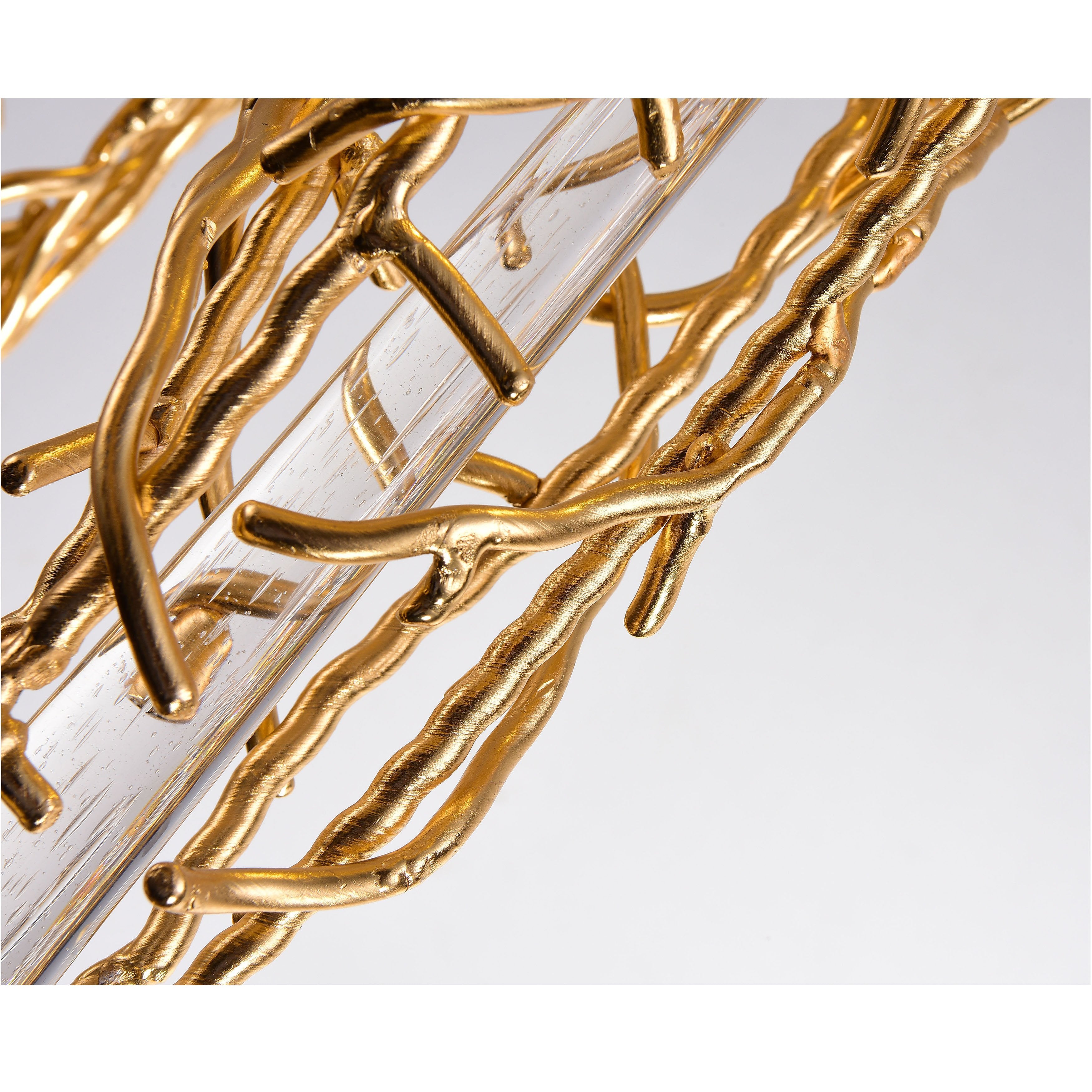 Organic Round Branching 25 Pendant Teardrop Foyer Chandelier - Italian Concept