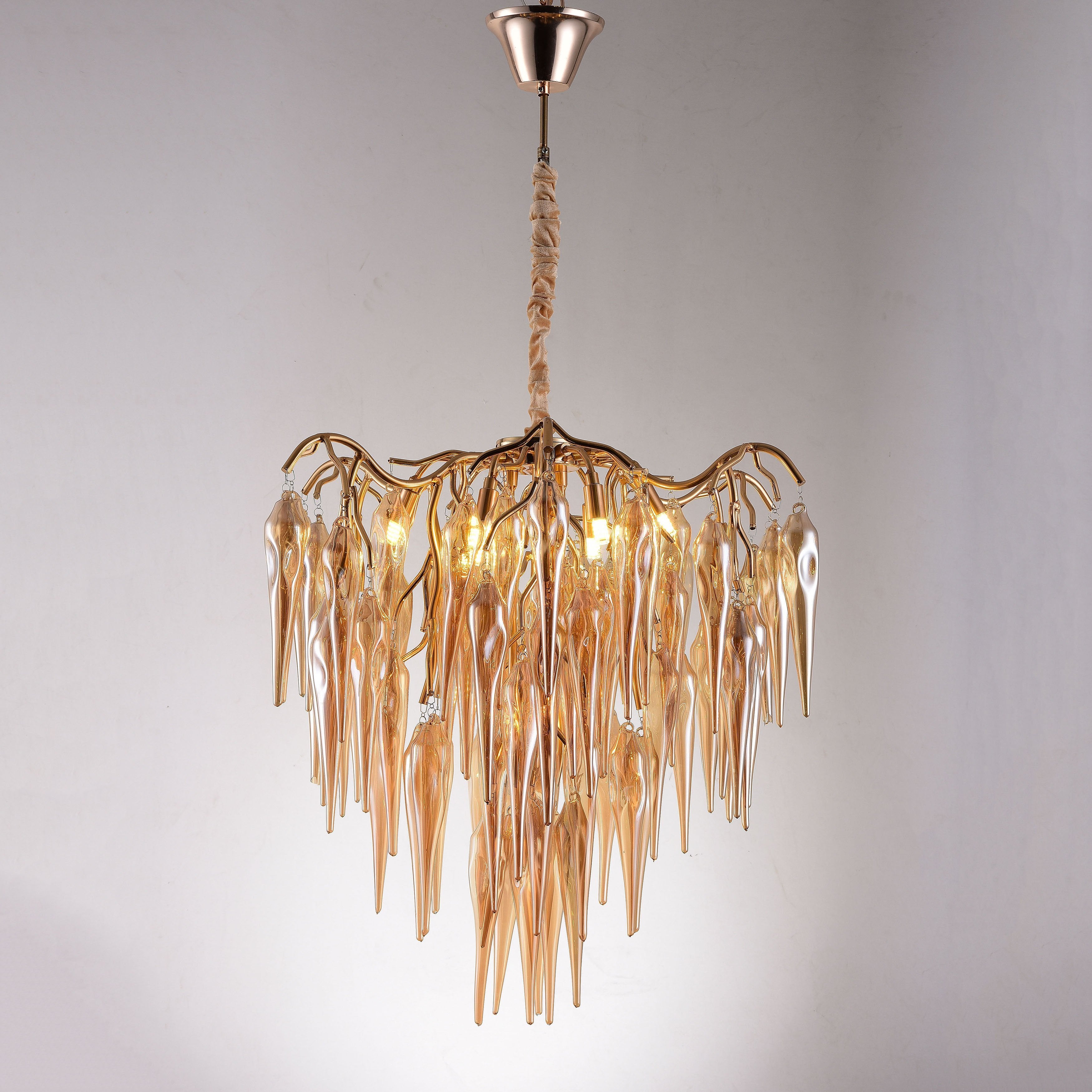 Glacier Organic Branching Round Chandelier 8002-800A - Italian Concept