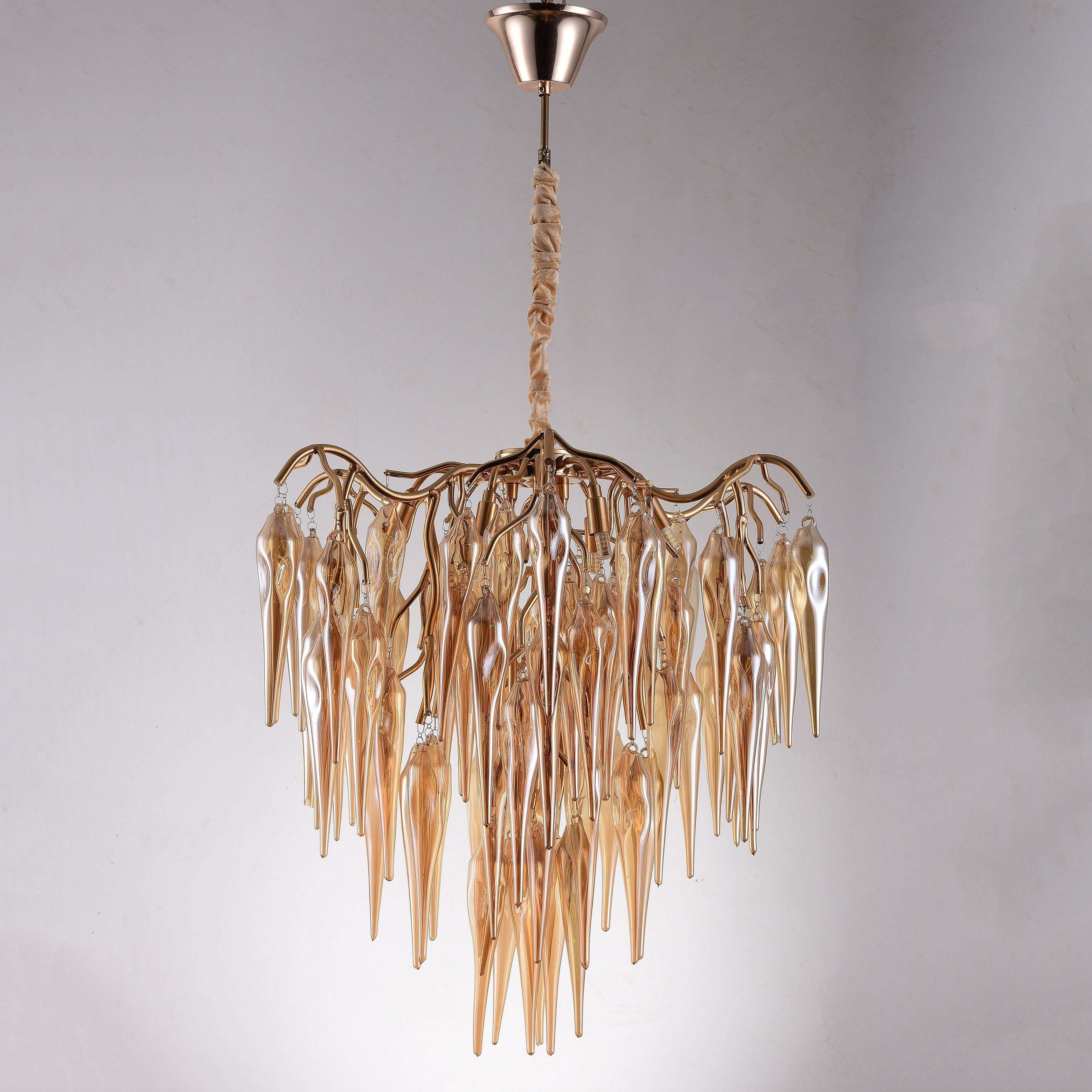 Glacier Organic Branching Round Chandelier 8002-800A - Italian Concept