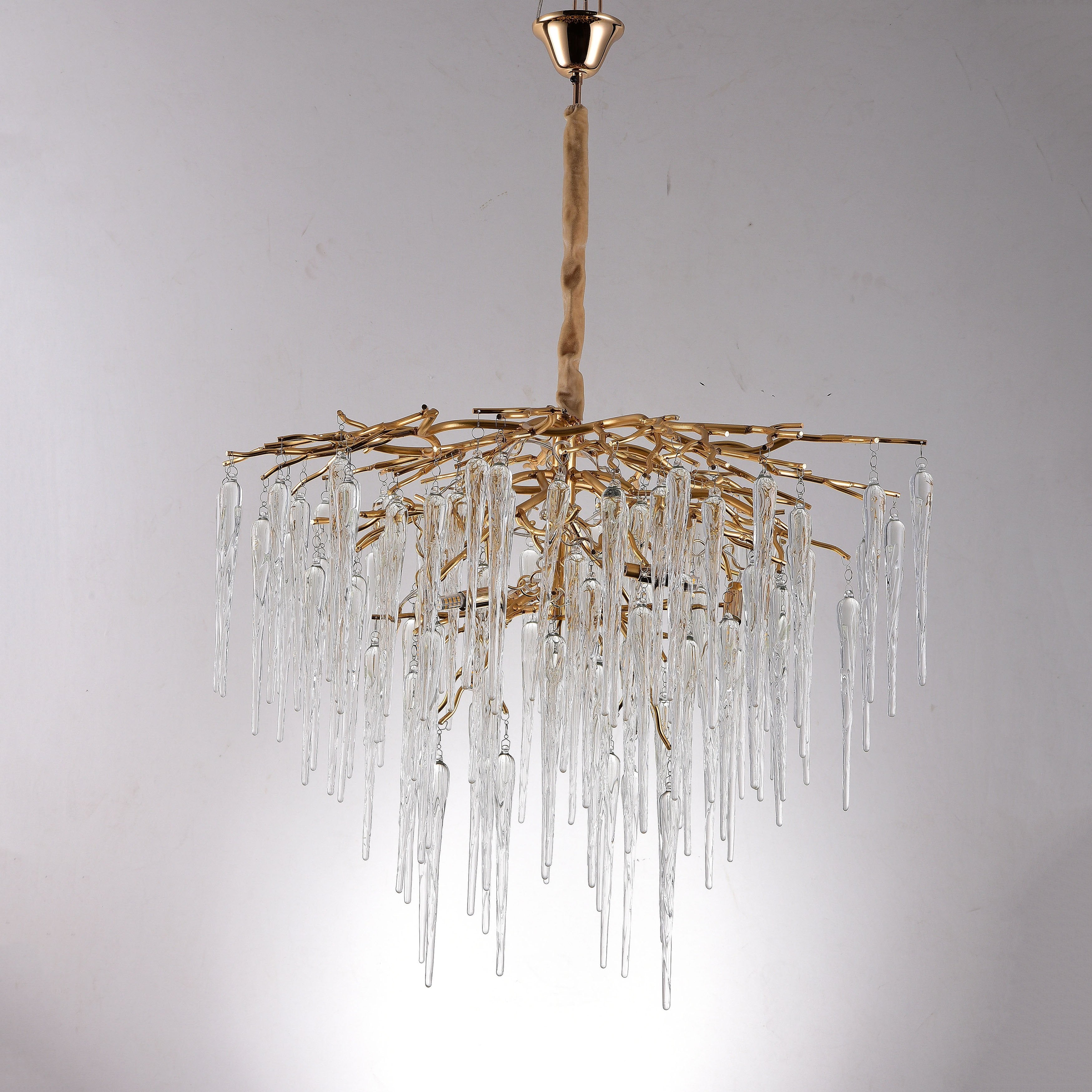Glacier Organic Branching Round Chandelier 8002-800A - Italian Concept