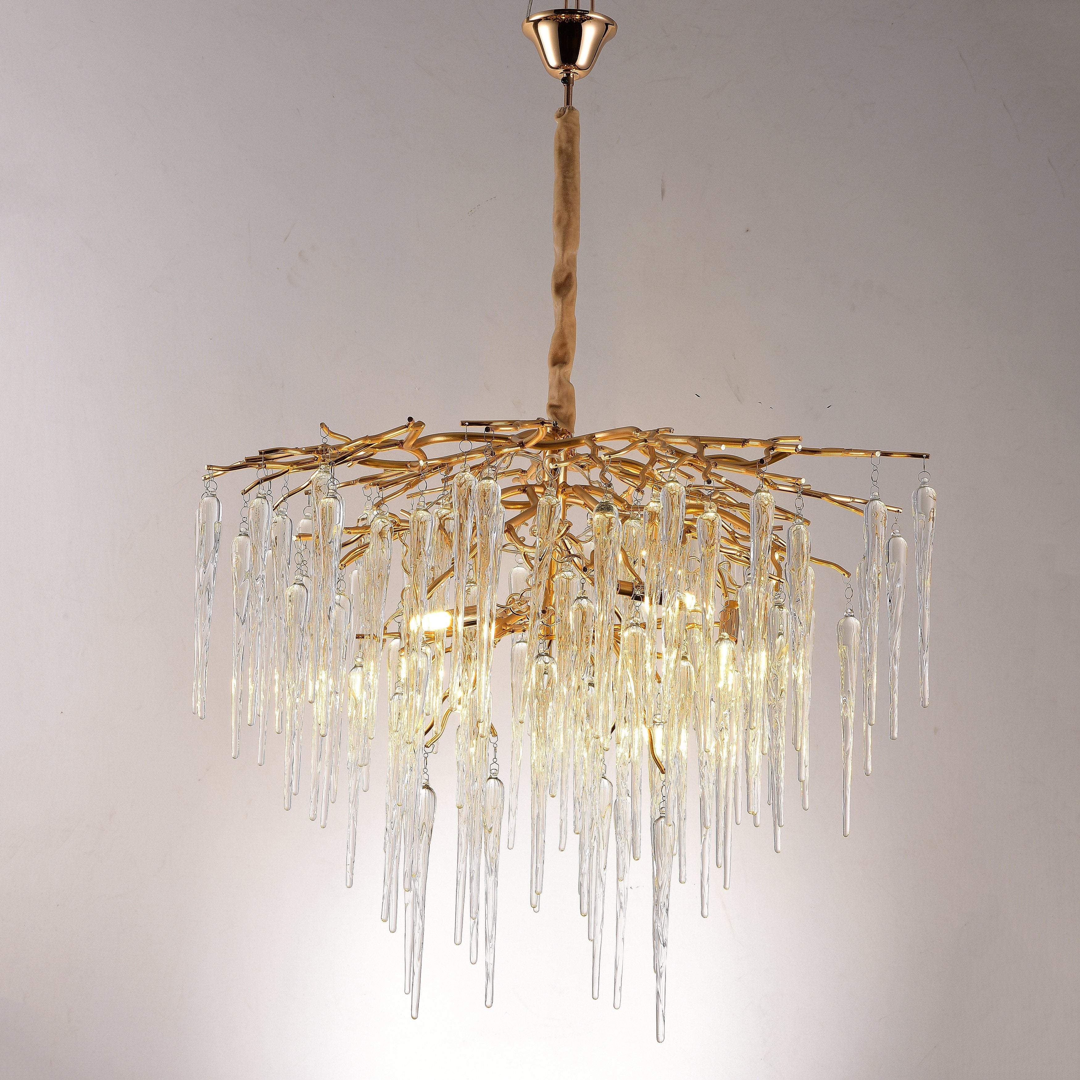 Glacier Organic Branching Round Chandelier 8002-800A - Italian Concept