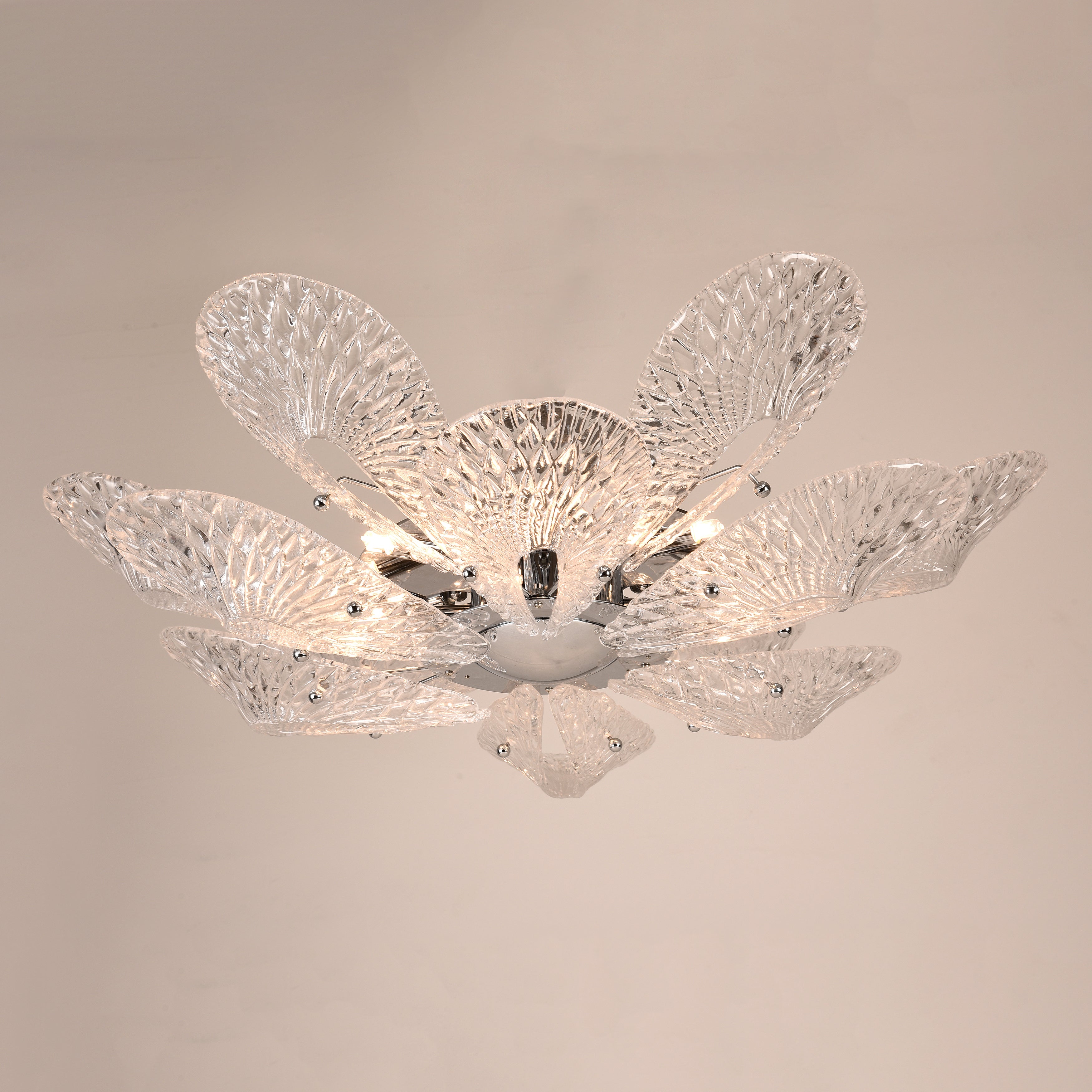 Bella Murano Glass Flower Chandelier - Italian Concept -