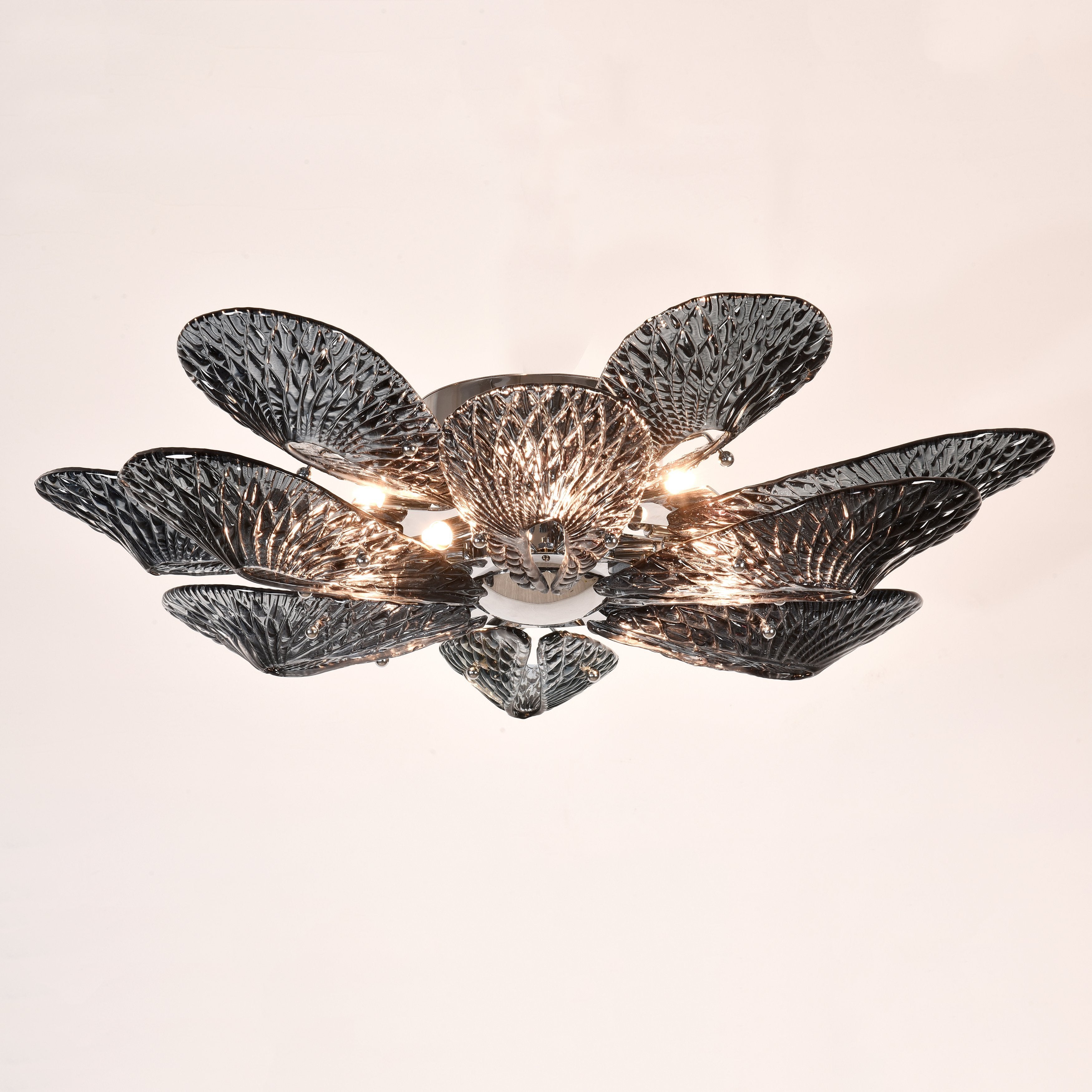 Bella Murano Glass Flower Chandelier - Italian Concept -