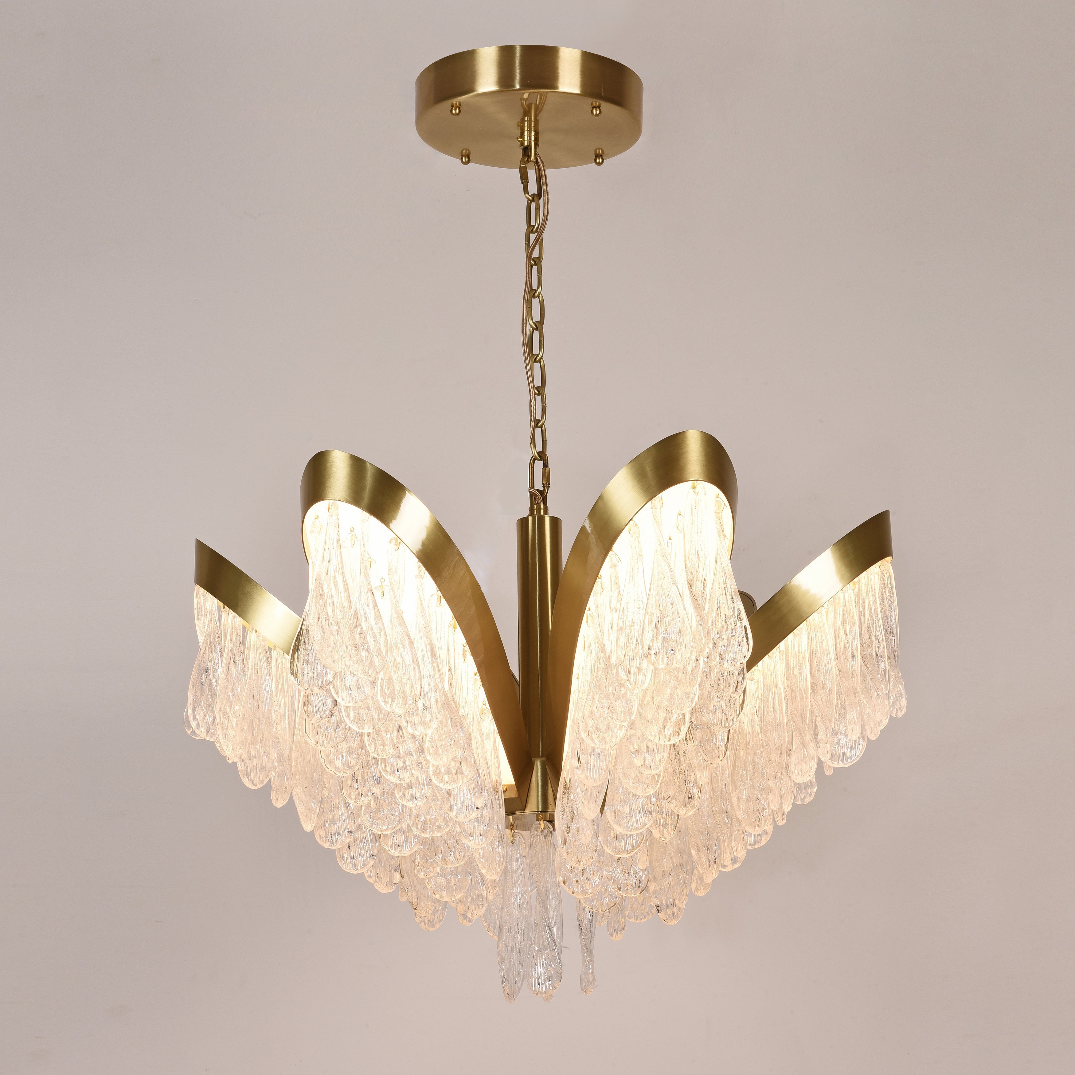 Palm-Villa Murano Glass Chandelier - Italian Concept