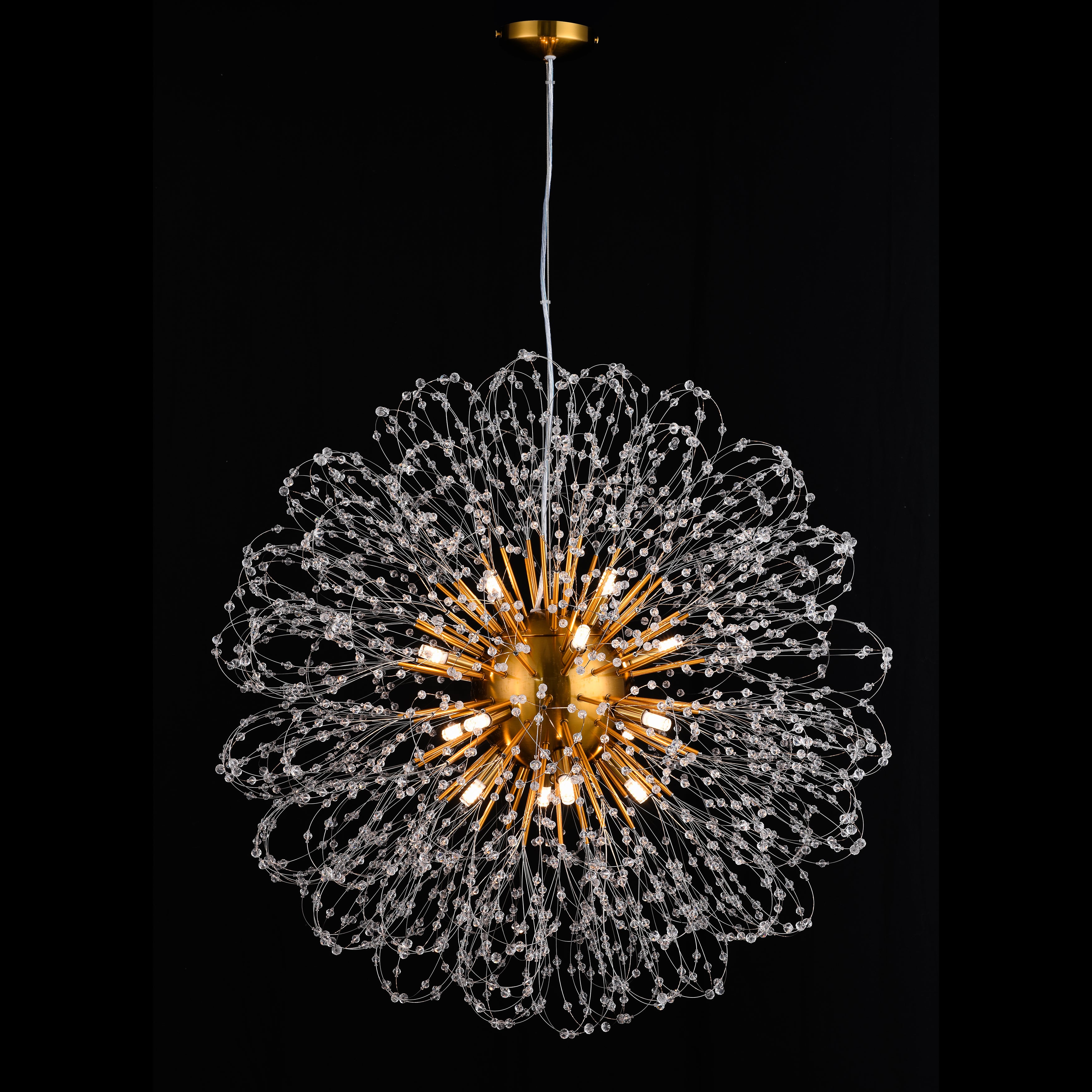 Mina Dandelion Sputnik Starburst Chandelier - Italian Concept -