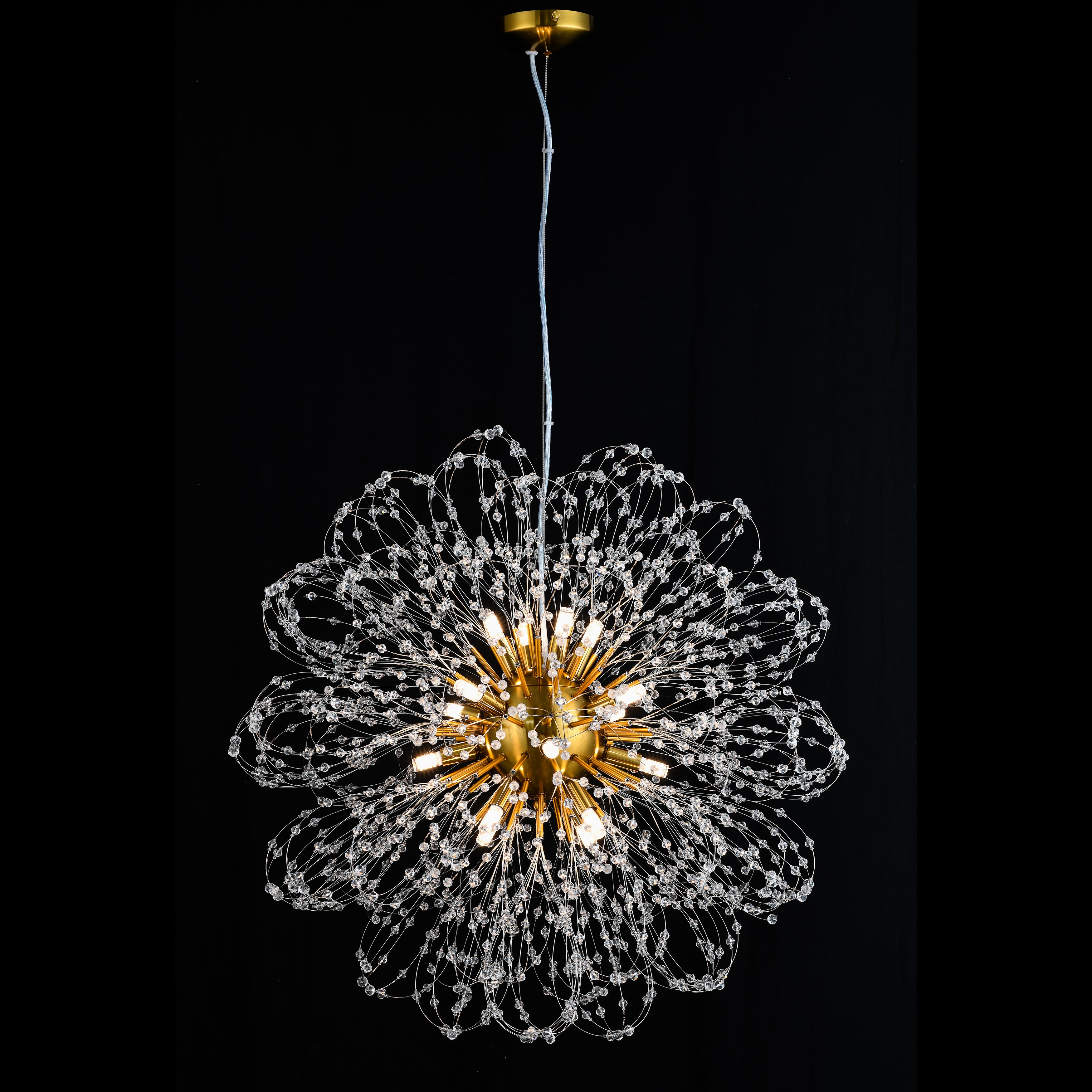 Mina Dandelion Sputnik Starburst Chandelier - Italian Concept -