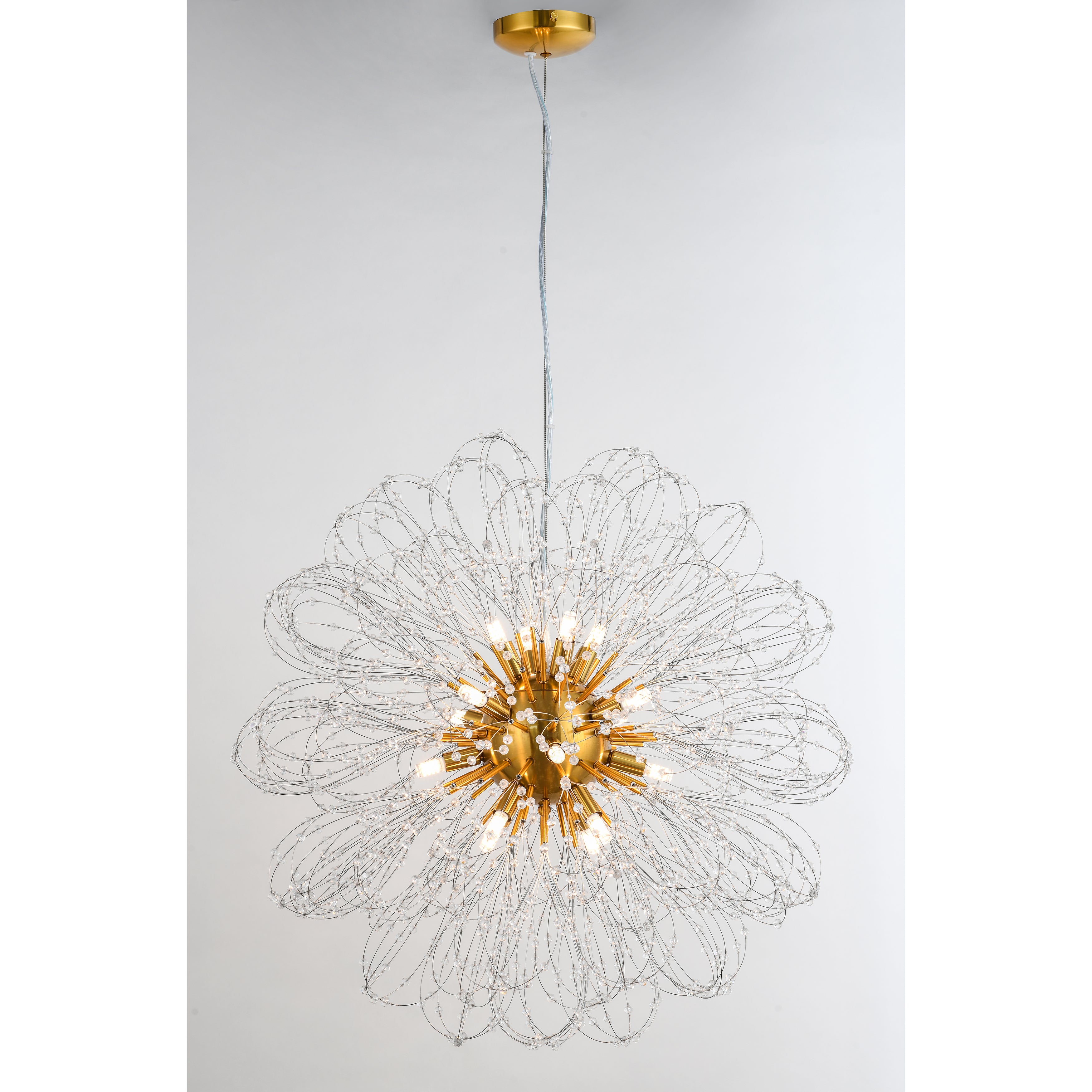Mina Dandelion Sputnik Starburst Chandelier - Italian Concept -