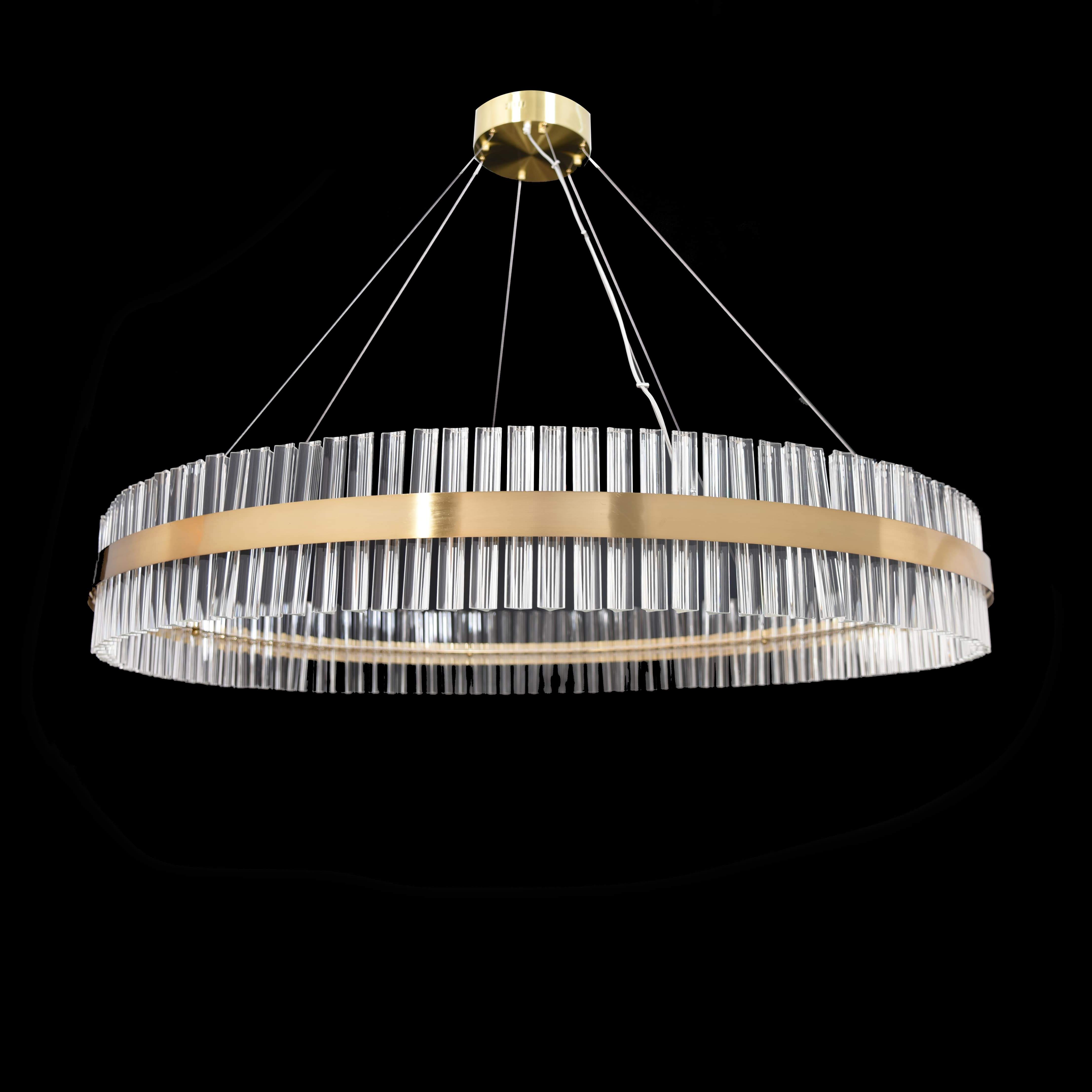 Dormer Prysm Crystal LED Chandelier - Italian Concept