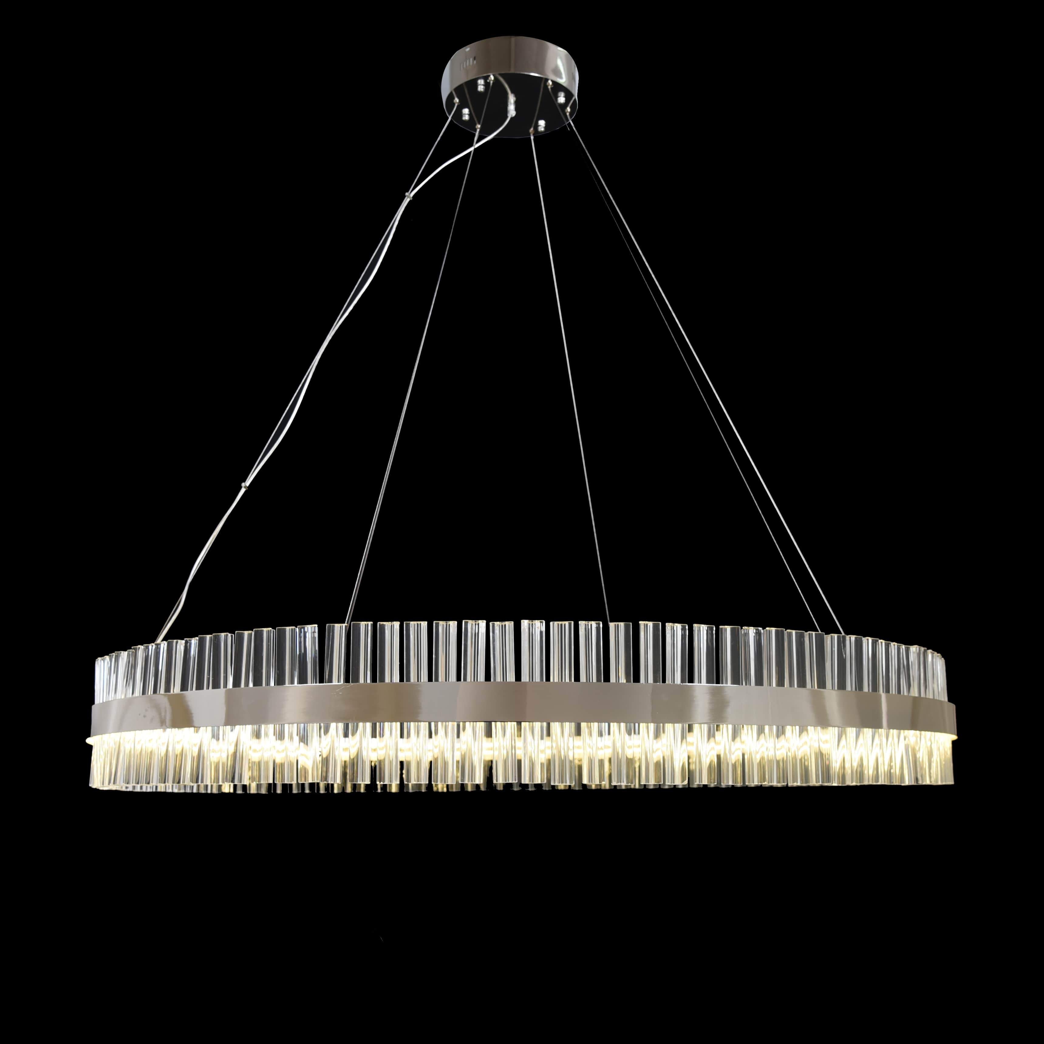 Dormer Prysm Crystal LED Chandelier - Italian Concept