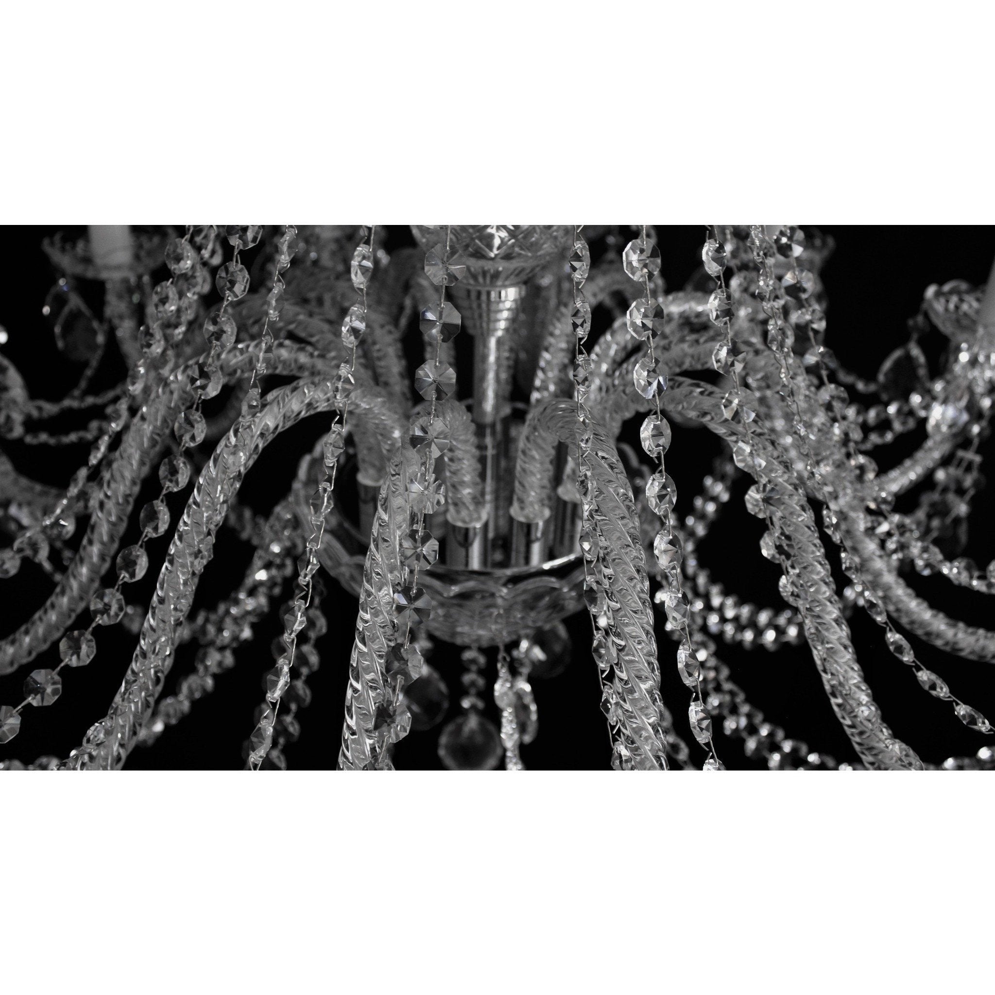 Cesilia Crystal Chandelier Bohemian - Italian Concept -