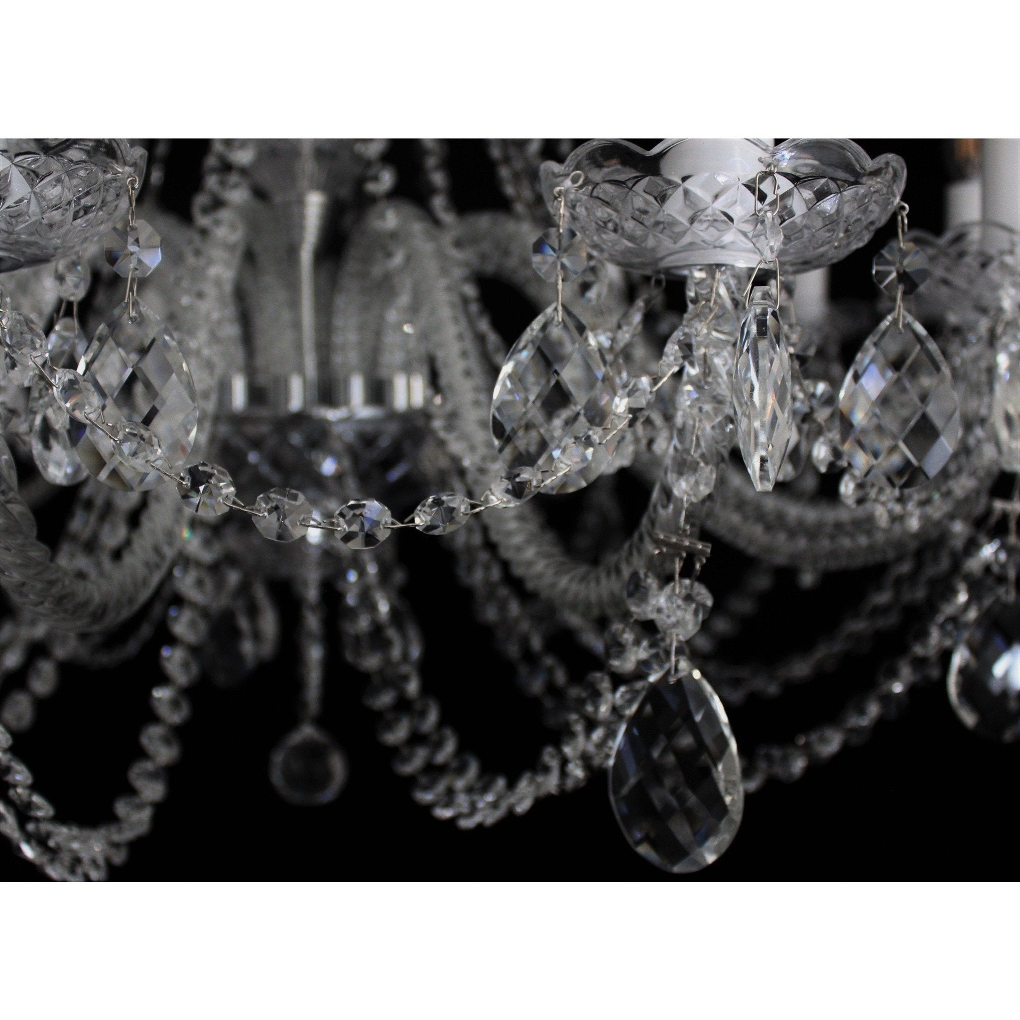 Cesilia Crystal Chandelier Bohemian - Italian Concept -