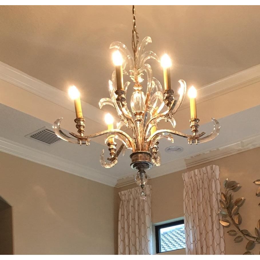 Glacier Shards 6-Light Chandelier - Italian Concept