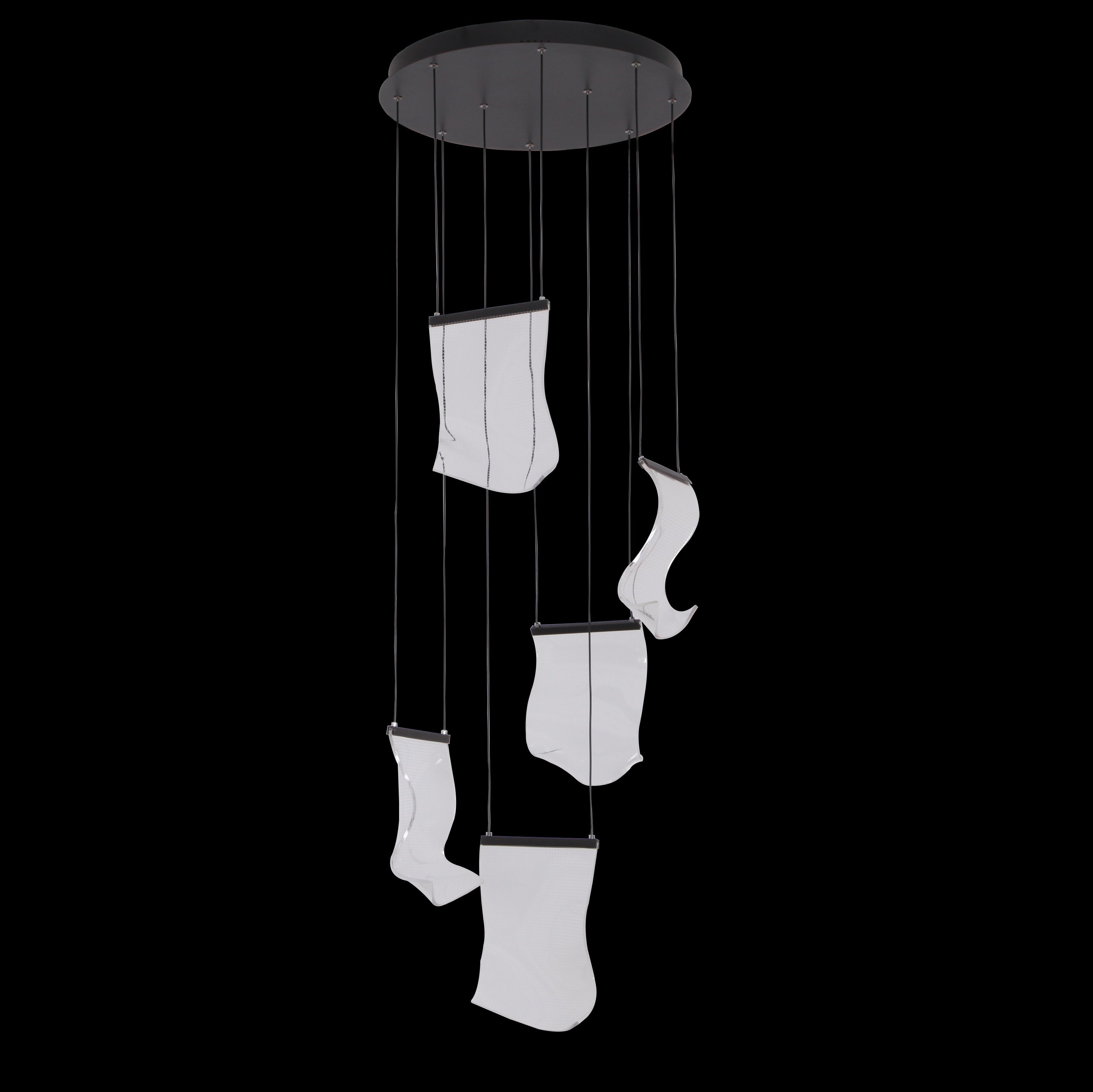 Axien Paper LED Foyer Pendant Light - Italian Concept -