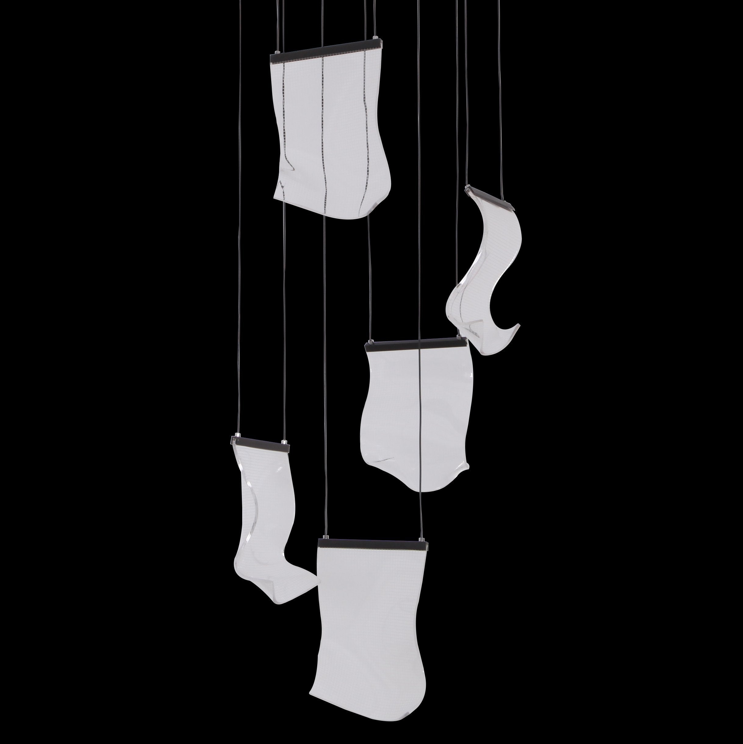 Axien Paper LED Foyer Pendant Light - Italian Concept -