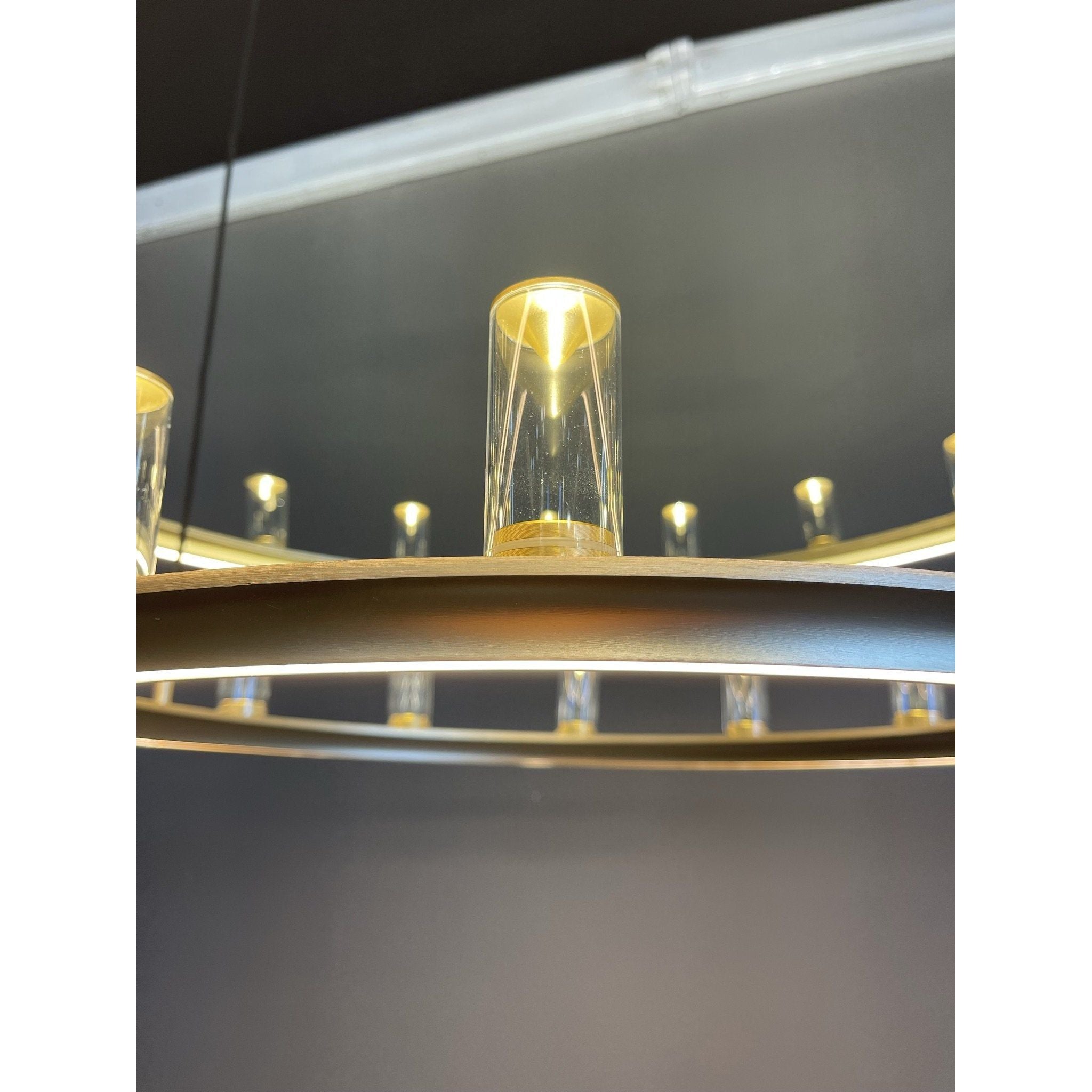 Aprilia Round LED Ring Chandelier - Italian Concept -