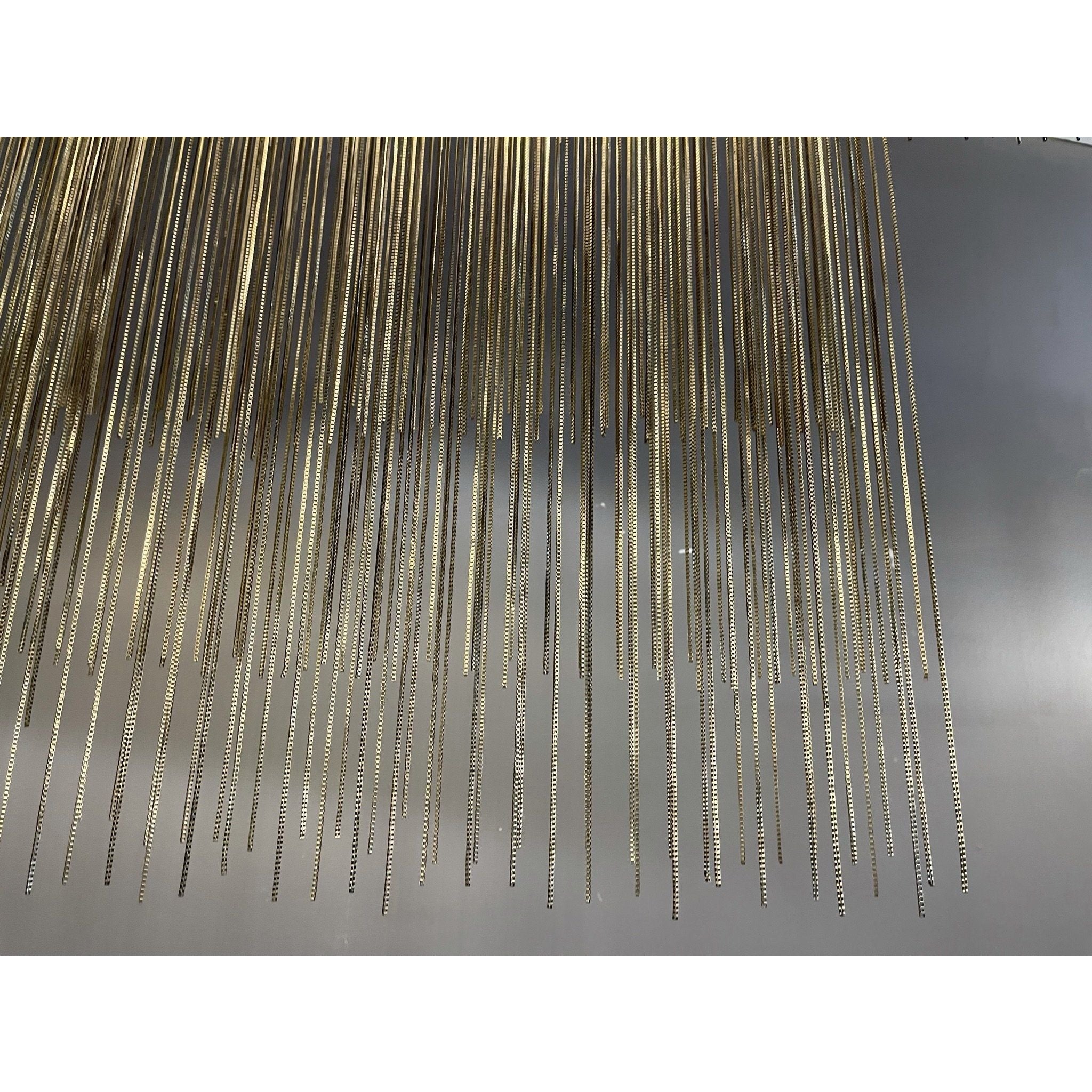 Villa Je Suis Linear Bar LED Chain Chandelier - Italian Concept