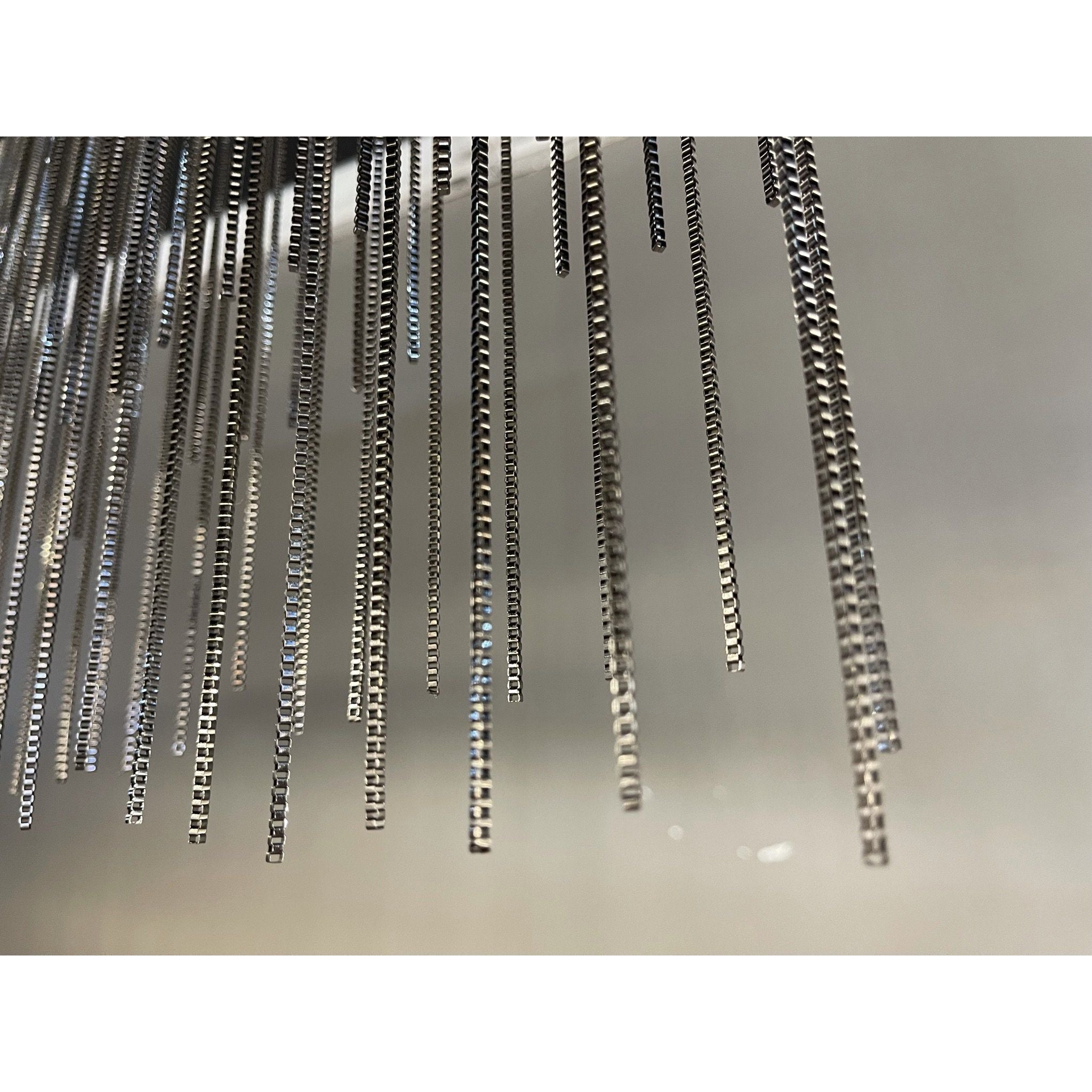 Villa Je Suis Linear Bar LED Chain Chandelier - Italian Concept