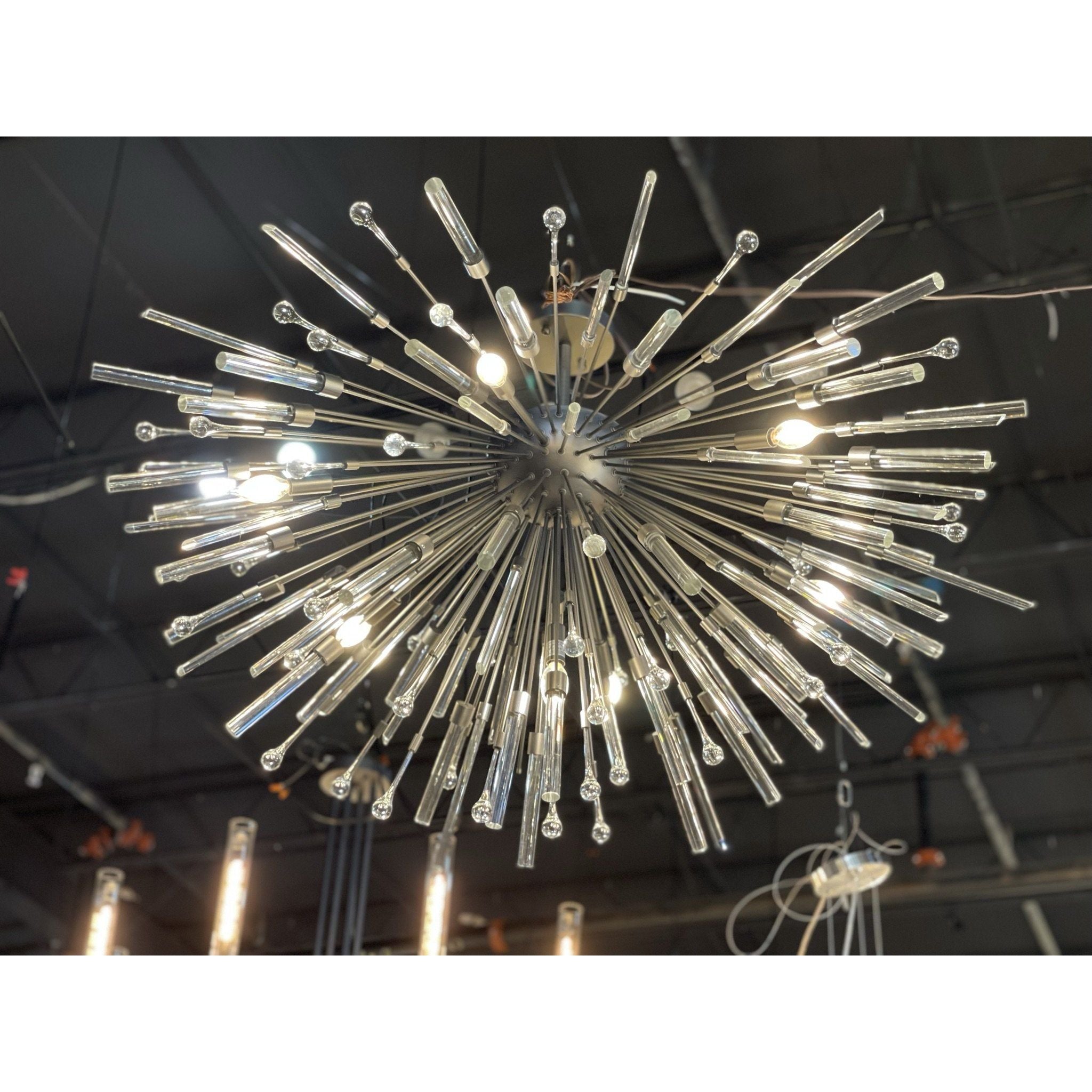 Aisar Sputnik Flushmount Starburst Chandelier - Italian Concept -